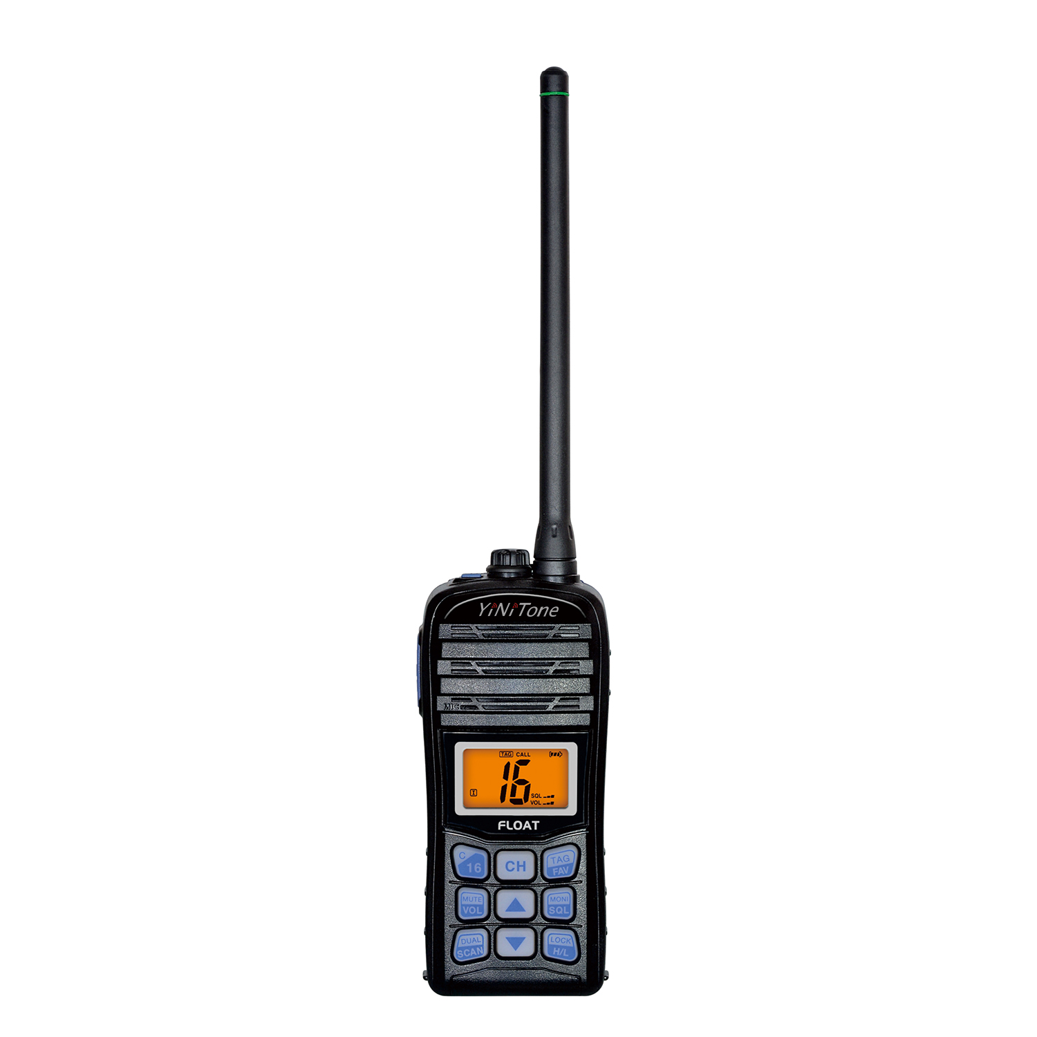 YiNiTone MR-35M IPX7 VHF Marine Handheld Radio 