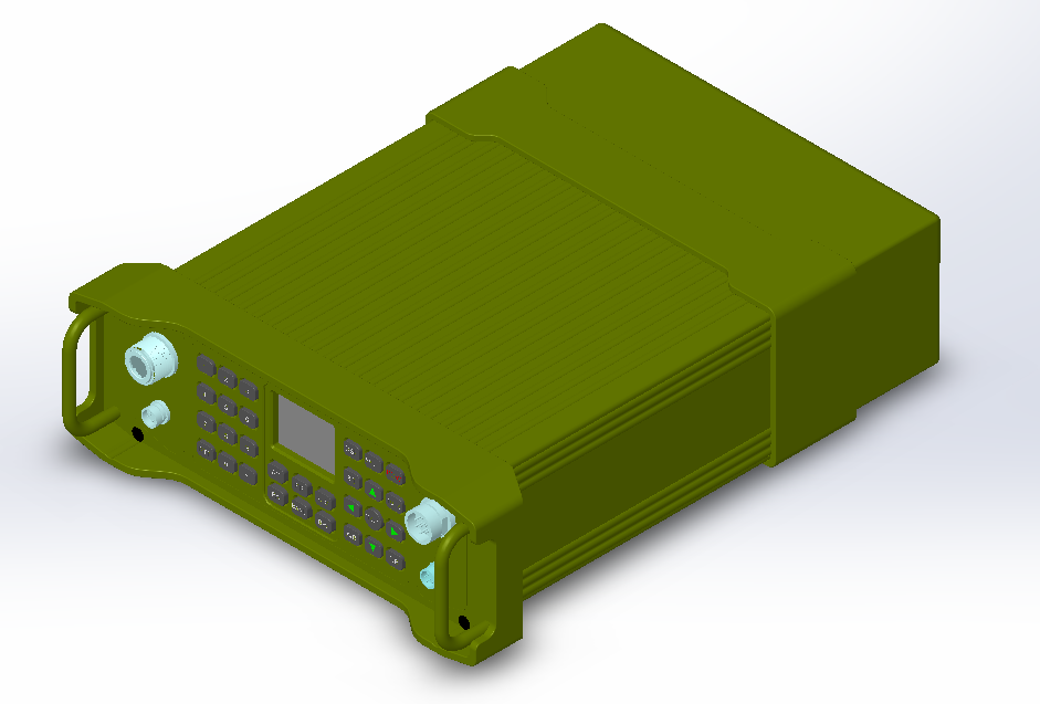 YiNiTone TBR-119 1.5～520MHz HF:20W/ UV:10W Knapsack Tactical Multifunction HF Radio 