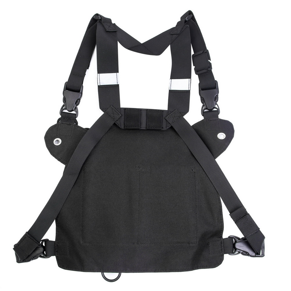 BG-03 Radio Harness Chest Front Pack Pouch Holster Vest Rig Carry Bag for Baofeng UV-5R UV-82 BF-888S TYT Motorola ICOM Walkie Talkie