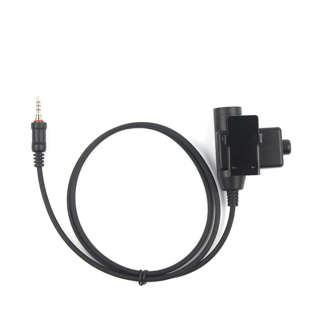 YiNiTone Tactical Headset Adapter U94 Push to Talk 1-Pin For YAESU  For Yaesu Vertex VX-6R VX-7R FT-270R FT-277R VX-120 VX-127 VX-170 VX-177