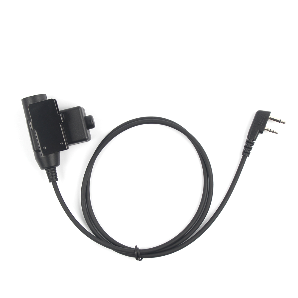 YiNiTone Tactical Headset Adapter U94 Push to Talk For ICOM V8 V80 V82 V85 V86