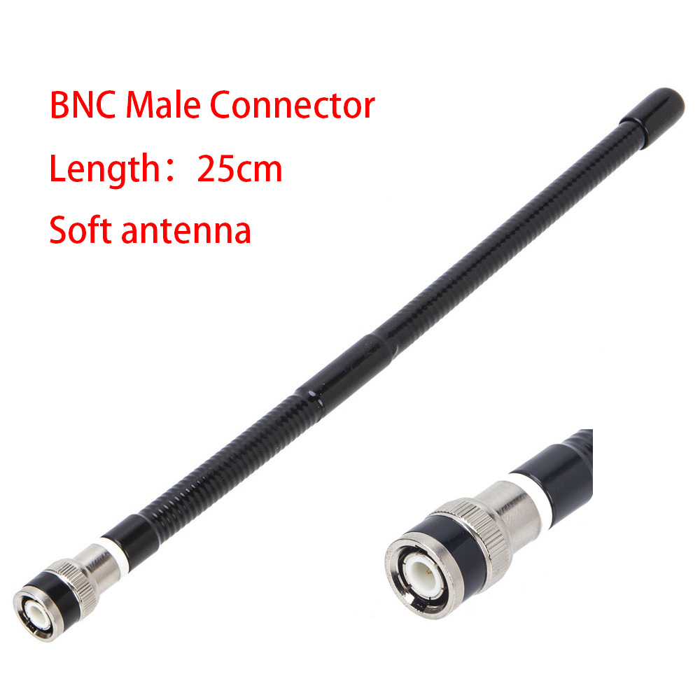 27 MHz Two Way Radio Antenna with BNC Male Connector for Cobra Midland Uniden Handheld Portable CB Radio