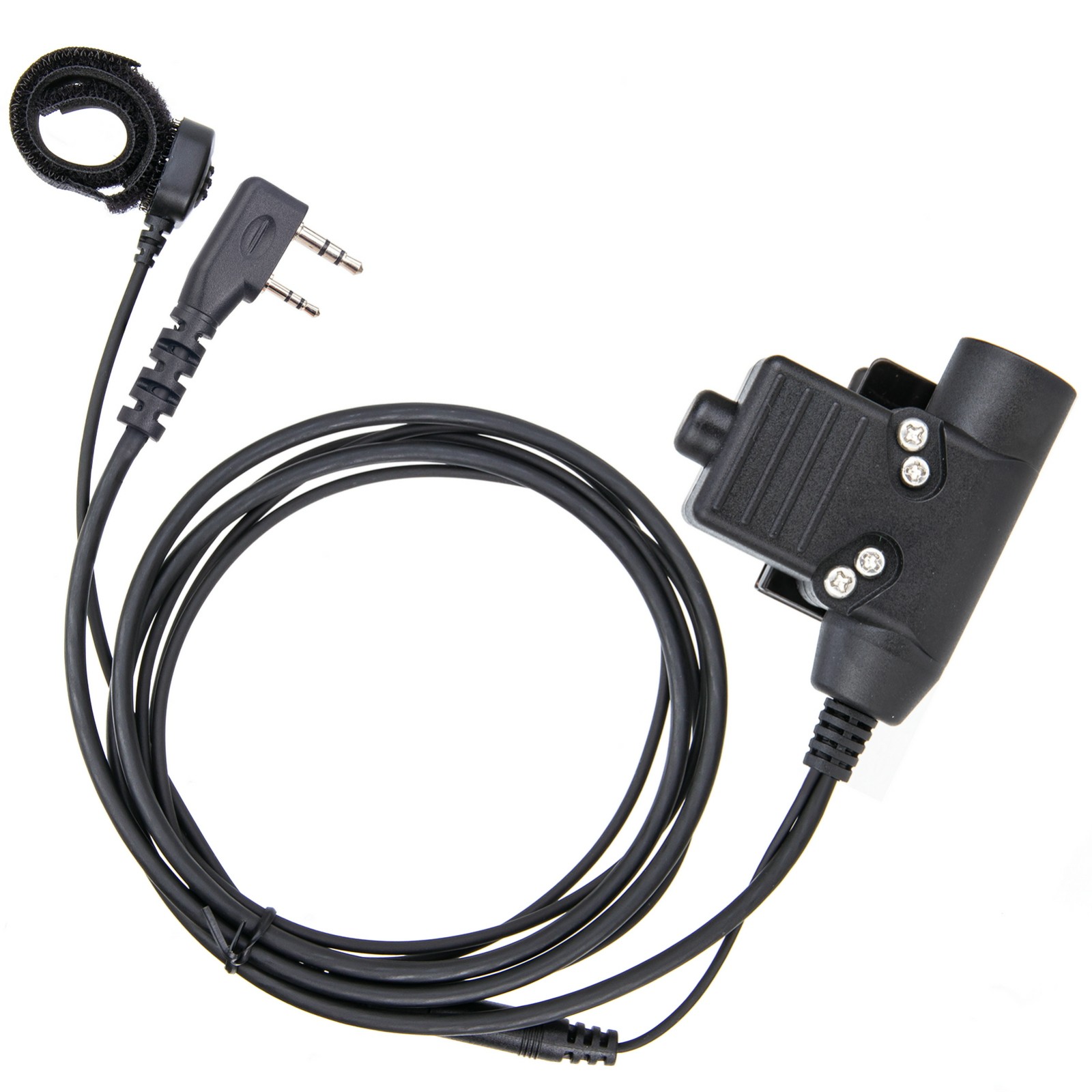 Finger Microphone U94 PTT High Strength Adapter for walkie talkie HYT Kenwood Baofeng UV-5R TK-3207 H777 radio