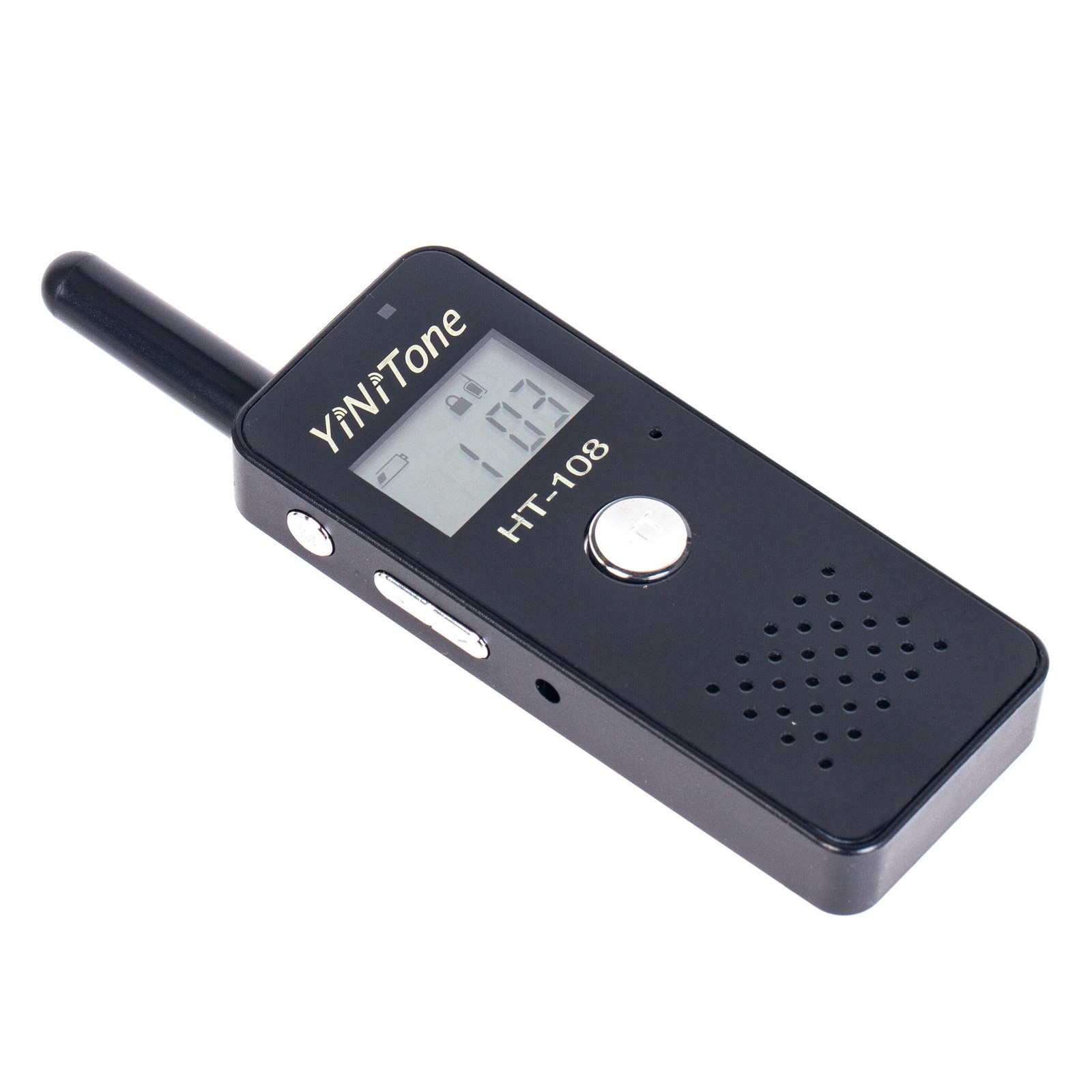 YiNiTone HT-108 Portable Mini Walkie Talkie Large Capacity Lithium Battery Rechargeable with Handset Lightweight