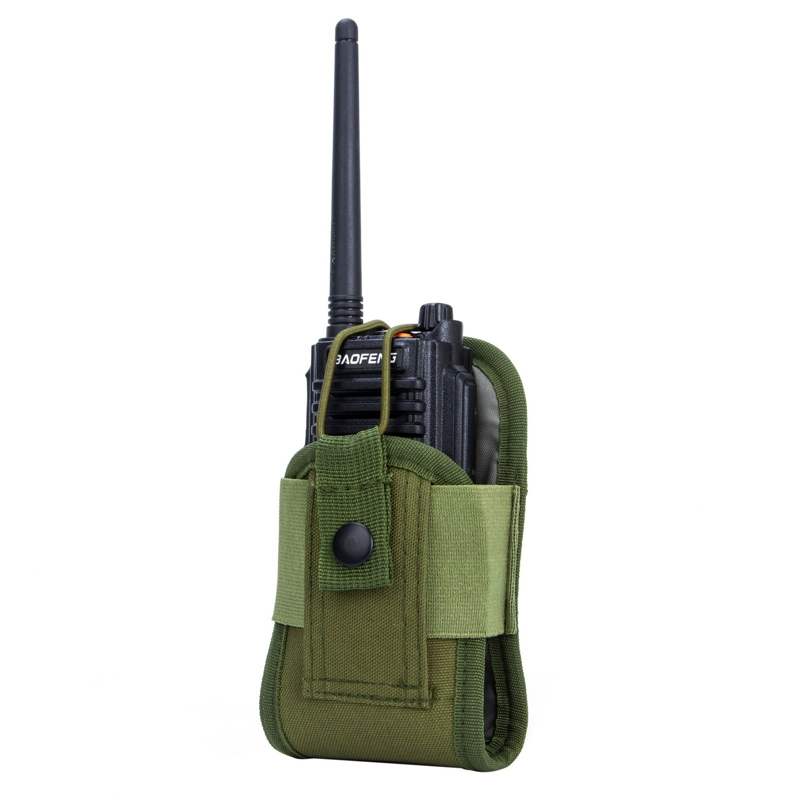 Tactical Mobile Radio Walkie Talkie Pouch Waist Bag Holder Pocket Portable Interphone Holster Carry Bag for Hunting Climbing Camping