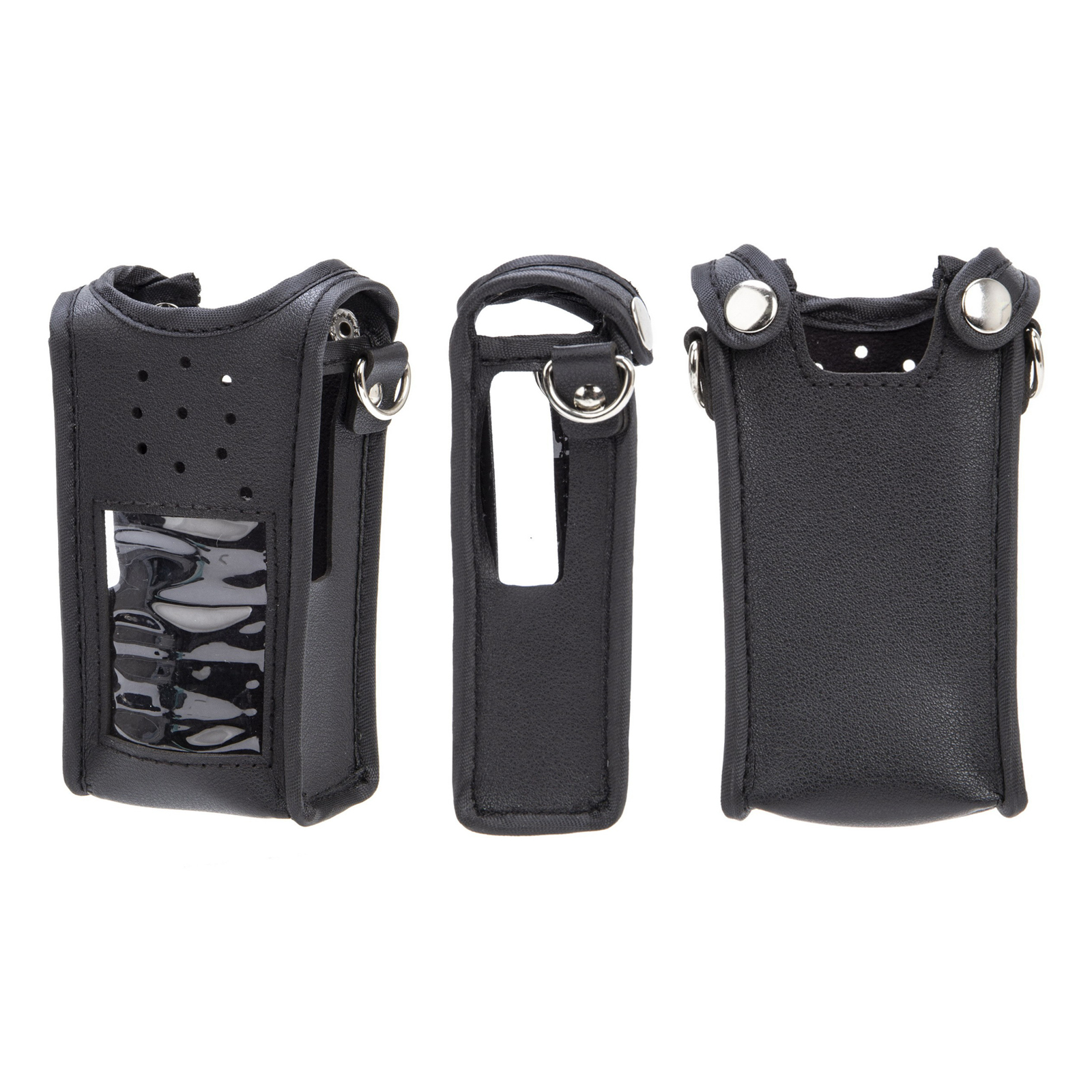 UV-9R Plus BF-A58 BF-9700 GT-3WP UV-XR UV-5S Ham Radio Walkie Talkie High Quality Soft Leather Case Protection Bag