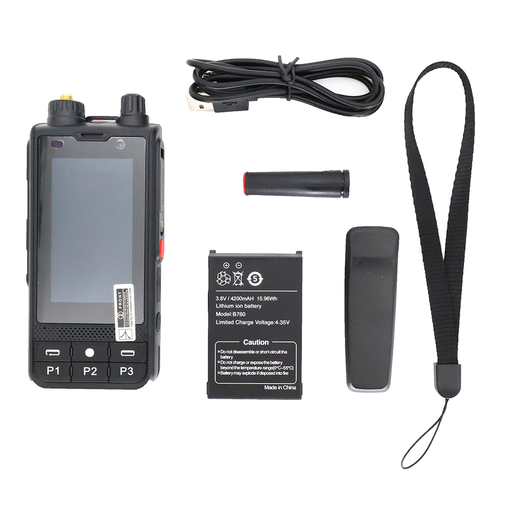 2023 NEW W6+ Walkie Talkie 4G Network WIFI Android 10 Unlock LTE/WCDMA/GSM POC Radio Work with Real PTT Zello