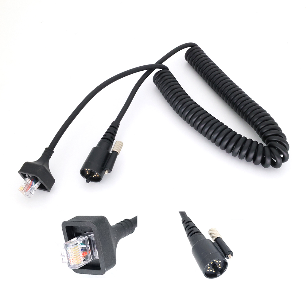 Handheld Speaker Microphone DIY Cable For KENWOOD KMC-27 TK-690 TK-790 TK-890 TK-5710 TK-5810 Radio Repair Accessories