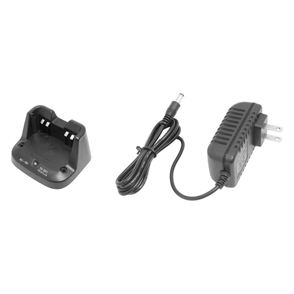 BC191 Walkie Talkie Battery Desktop Charger For Both BP264 BP265 Battery IC-F70HD IC-S70 IC-V8E IC-V88 two way radio