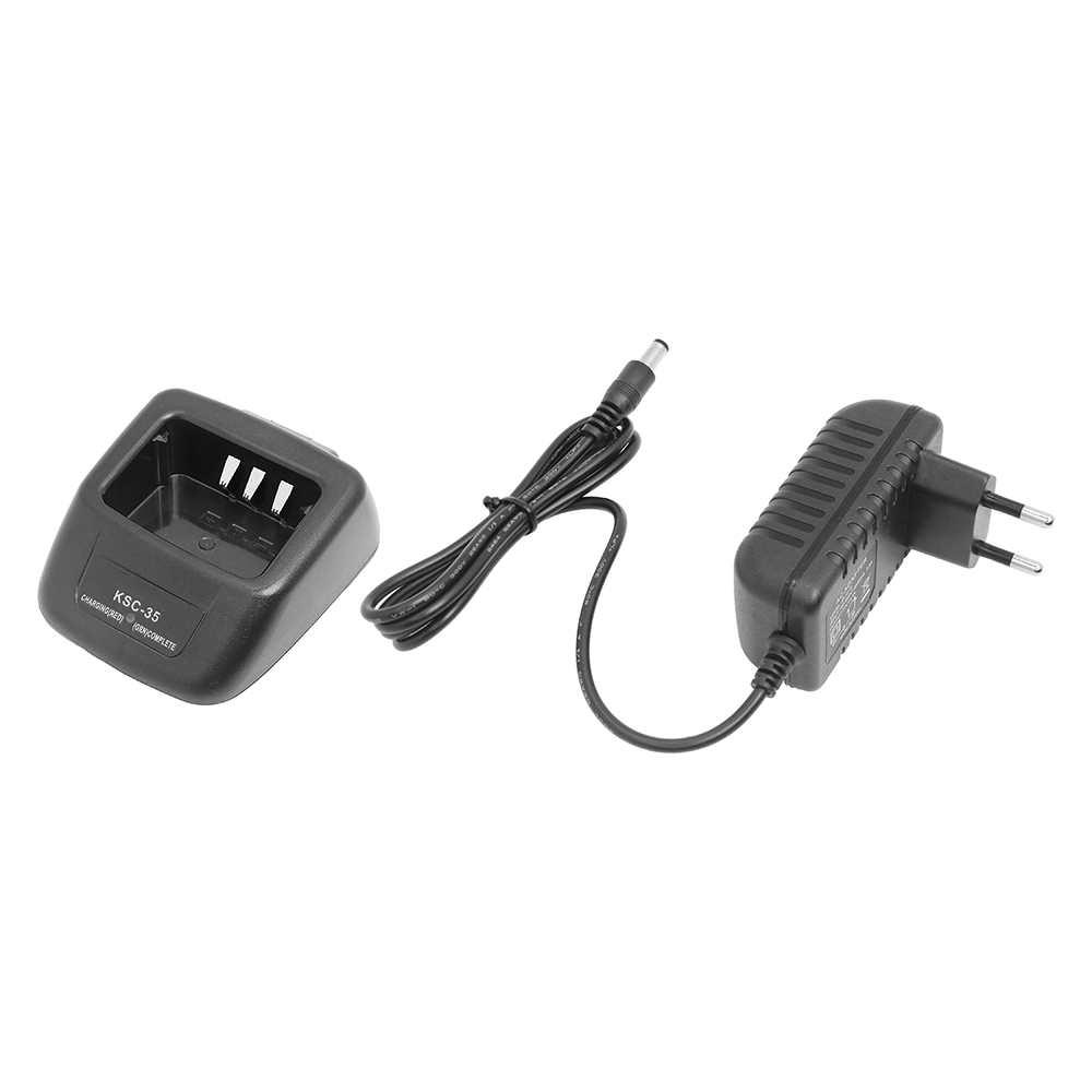 KSC-35 Walkie Talkie Battery Desktop Charger For KENWOOD KNB-45L KNB-45 For TK-U100 two way radio