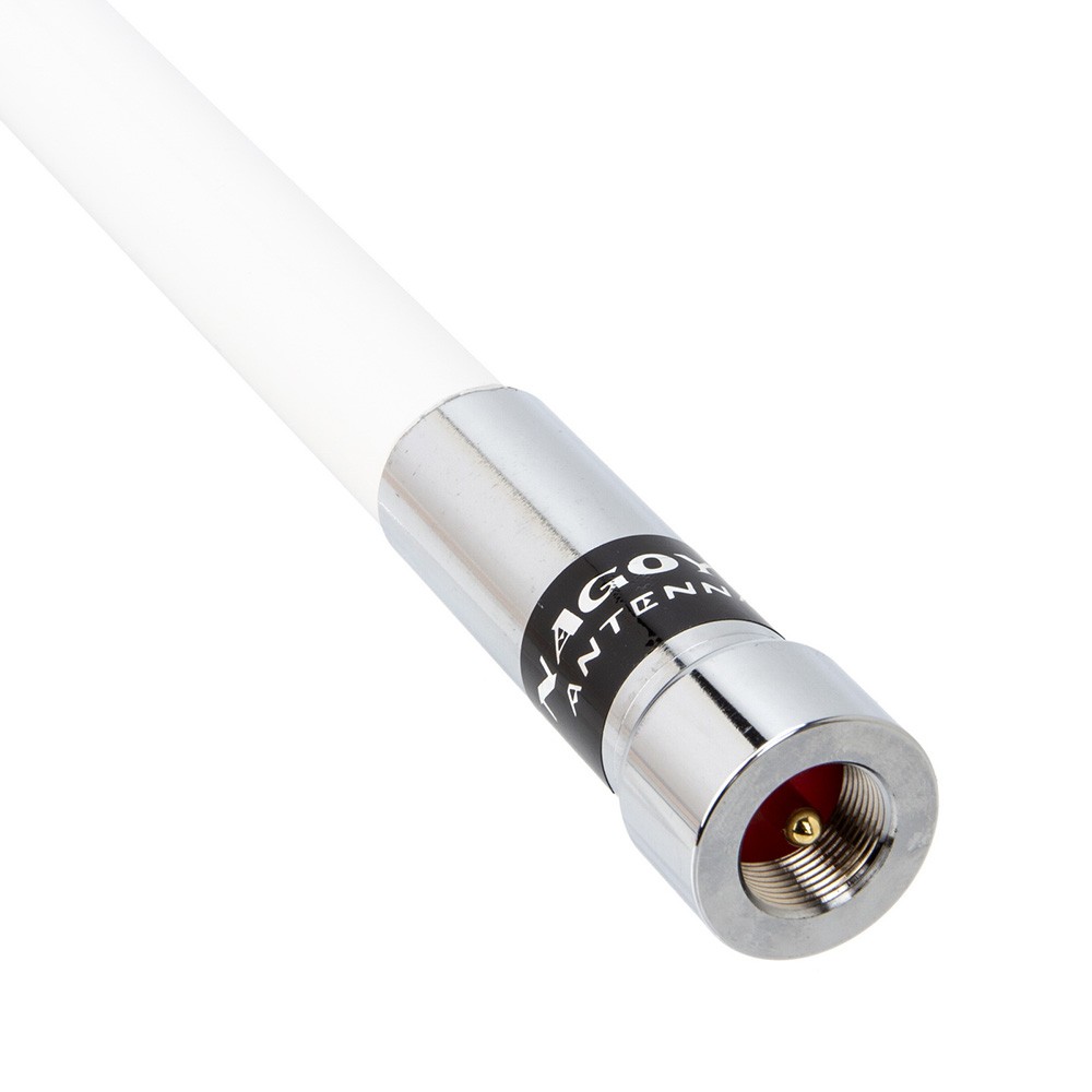 White NL-550 Fiber glass Antenna 144/430mhz Dual Band 200W 3.0dBi High Gain for Car Mobile Radio