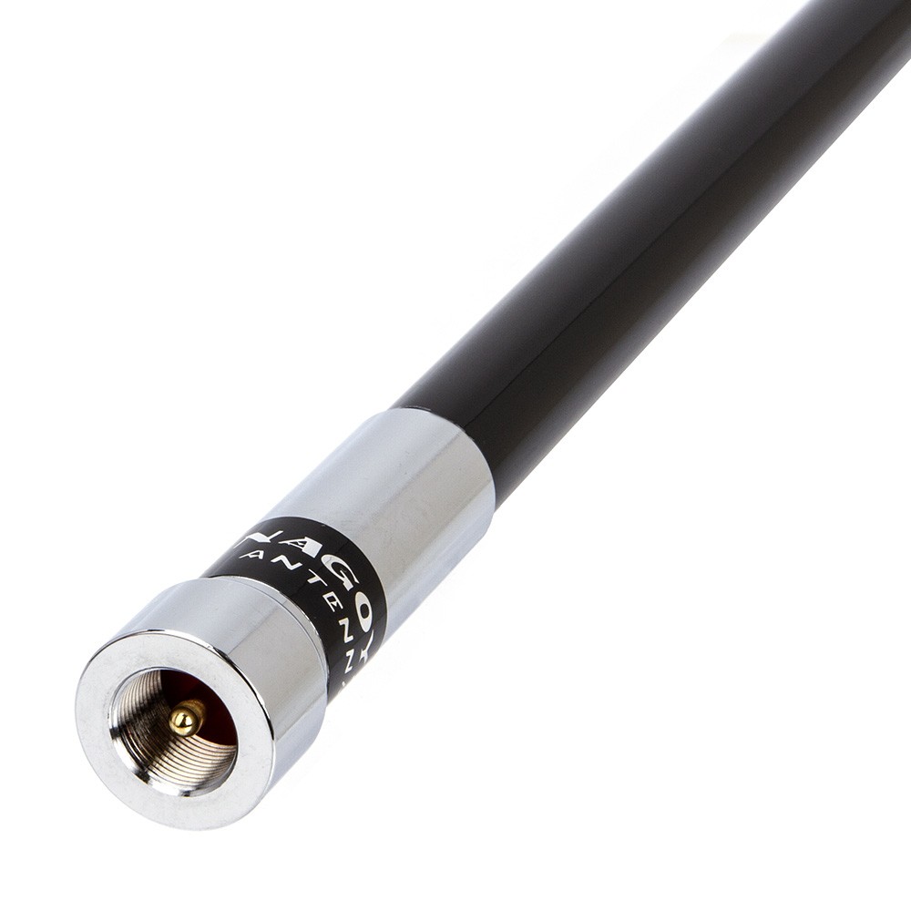 Black NL-550 Fiber glass Antenna 144/430mhz Dual Band 200W 3.0dBi High Gain for Car Mobile Radio