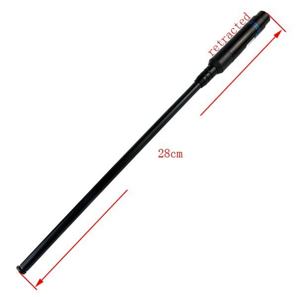 RH-660S SMA-Male Telescopic Antenna 144/430MHz Dual Band for YAESU VX-3R VX-5R VX-6R VX-7R VX-8R Walkie Talkie Ham Radio