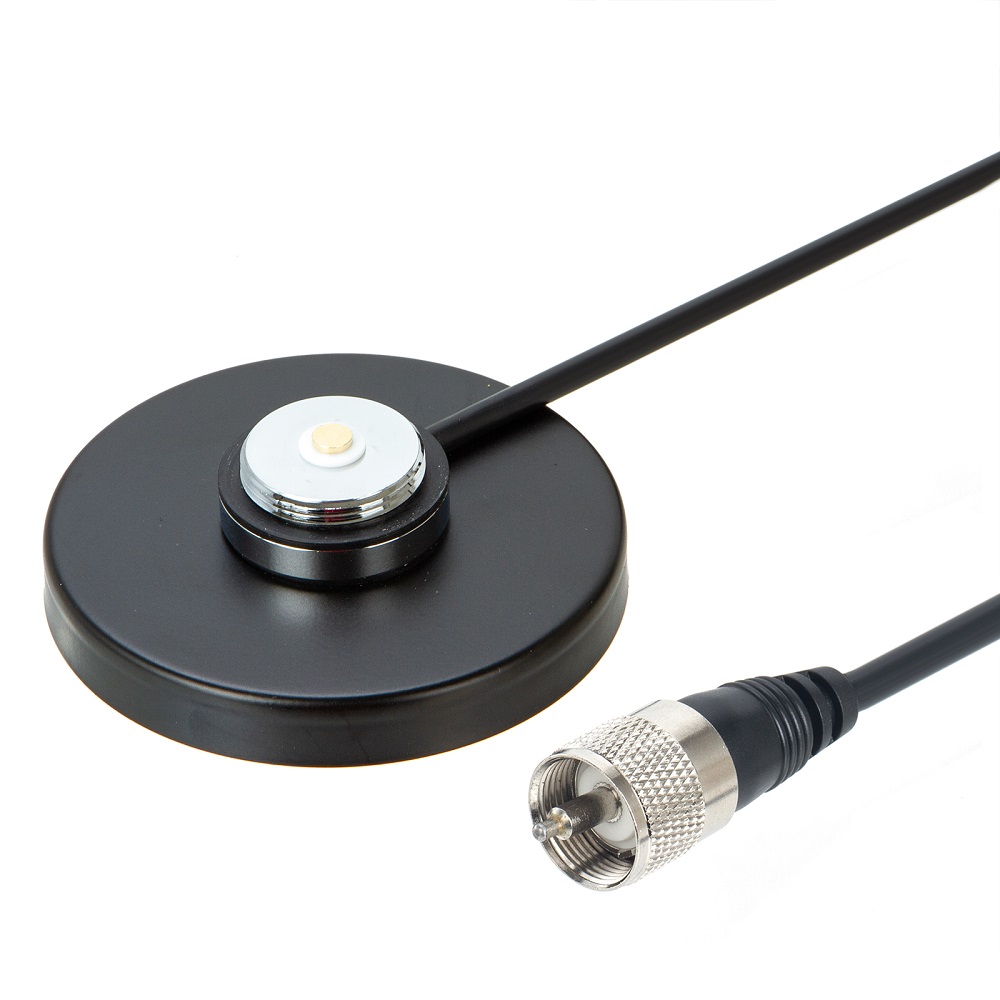 NB-90 black 9CM NMO Antenna Mount Magnetic Base 5M PL-259 RG-58 Coaxial Cable For QYT TYT Car Mobile Radio