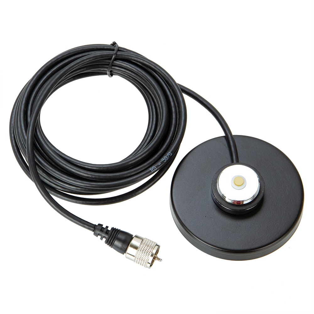 NB-90 black 9CM NMO Antenna Mount Magnetic Base 5M PL-259 RG-58 Coaxial Cable For QYT TYT Car Mobile Radio