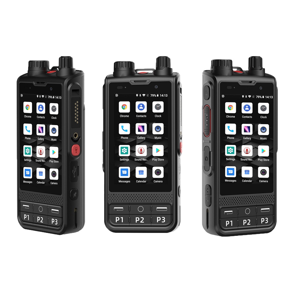 W6 4G Network Walkie talkie Android 8.1 Unlock LTE/WCDMA/GSM POC Radio 4200mAh work with Real-ptt Zello pocstars