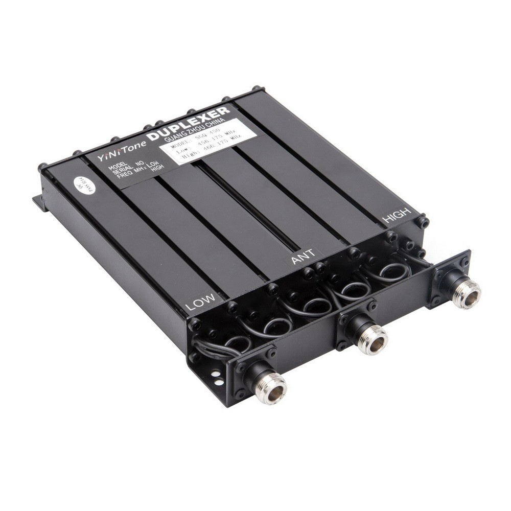 SGQ-450 N connector 25W UHF400-470MHz 6 Cavity Portable Duplexer Customizable Frequency