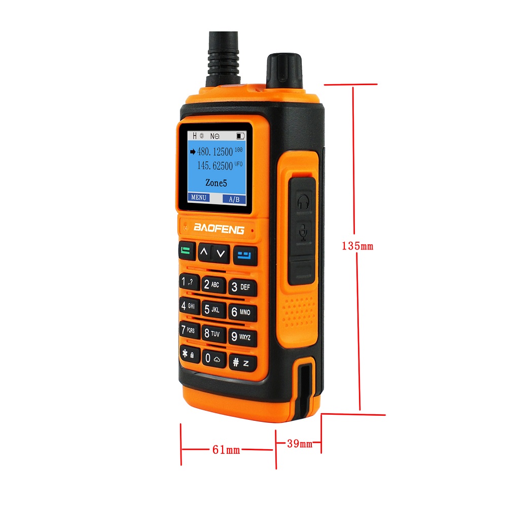 2024 NEW Baofeng UV-17 Two Way Radio Walkie Talkie Long Range Ham 10W UHF VHF 1000 channels