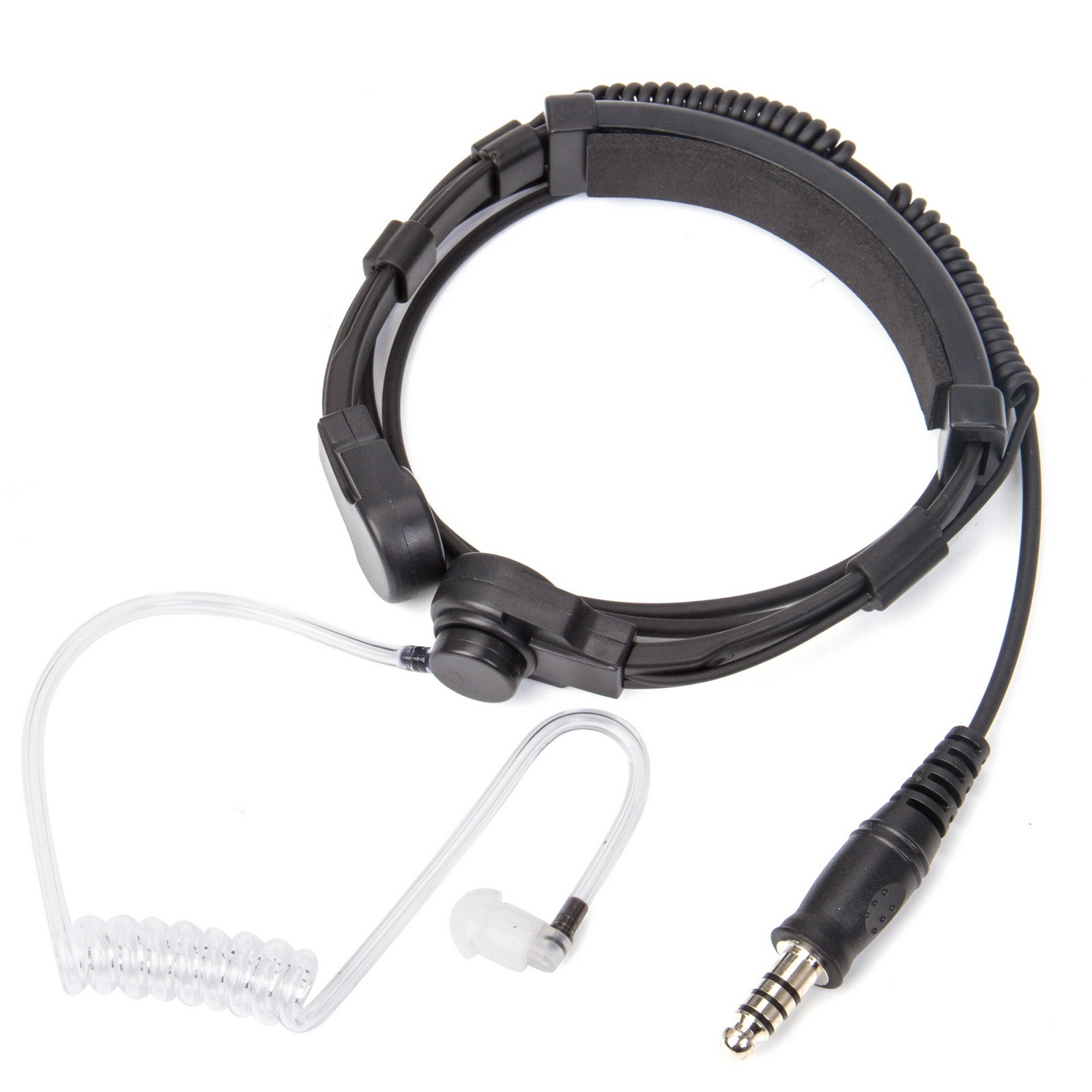 U94 PTT Mic Microphone 7.1mm telescopic throat controlled radio headset for Sepura STP8000 STP9000 walkie talkie