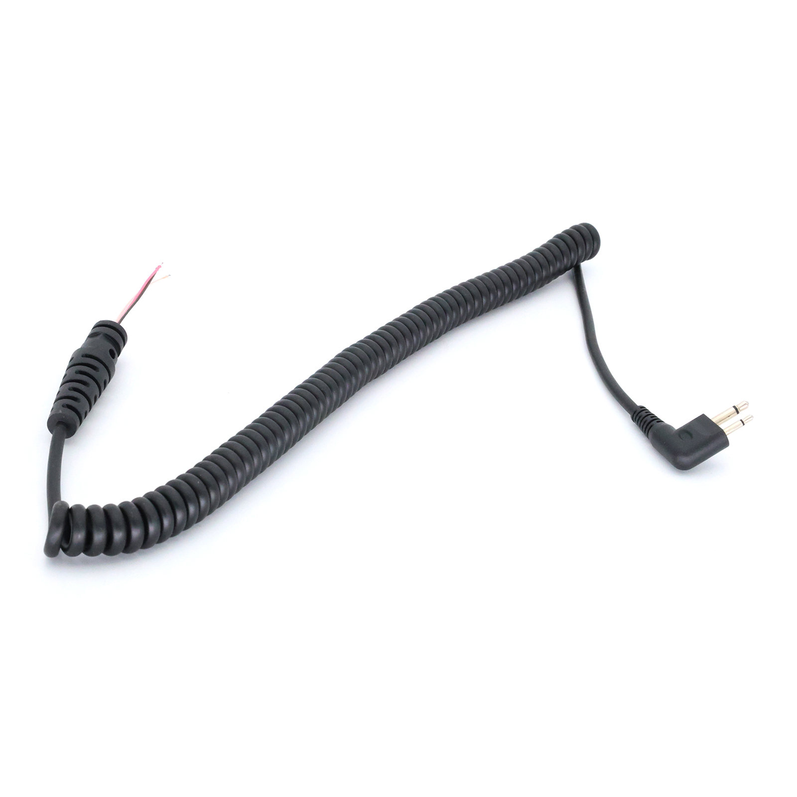 PMMN4013A DIY 2 pin 4 Wire Speaker PTT Mic Microphone Cable for Motorola EP450 CP040 CP140 CP300 GP3188 GP3688 GP88 Handheld radio