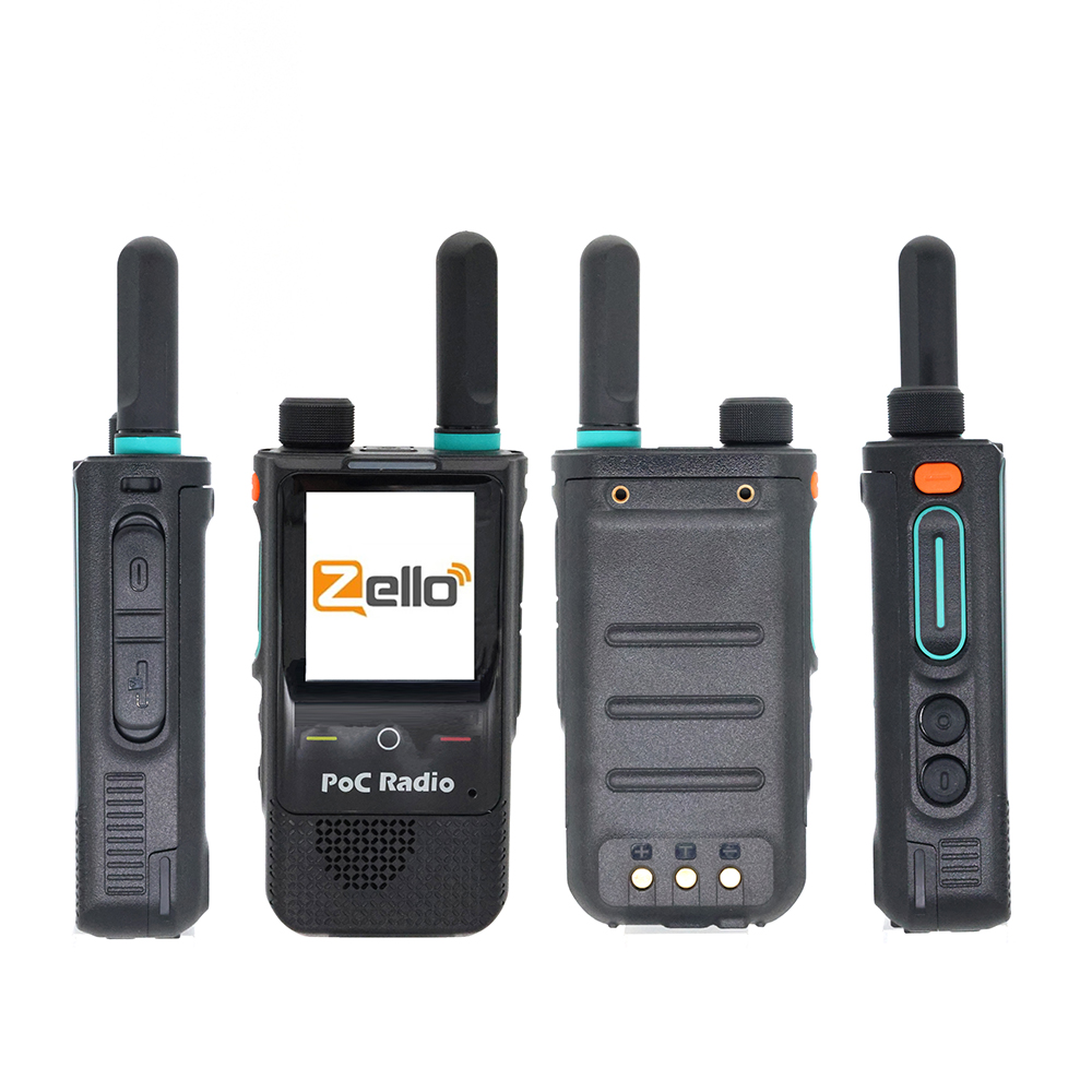 B6 4G Network Walkie talkie Android Unlock CDMA/WCDMA/FDD-LTE POC Radio 4800mAh Support WIFI&Bluetooth