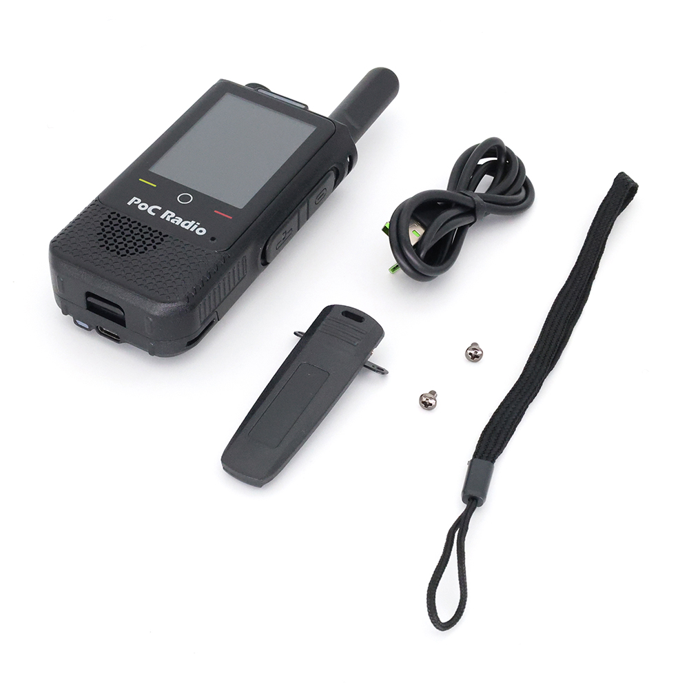 B6 4G Network Walkie talkie Android Unlock CDMA/WCDMA/FDD-LTE POC Radio 4800mAh Support WIFI&Bluetooth