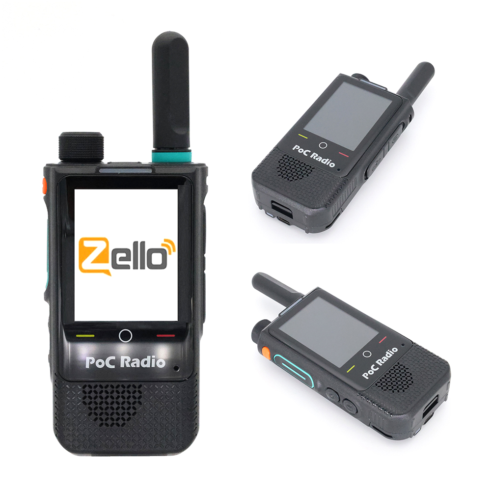 B6 4G Network Walkie talkie Android Unlock CDMA/WCDMA/FDD-LTE POC Radio 4800mAh Support WIFI&Bluetooth