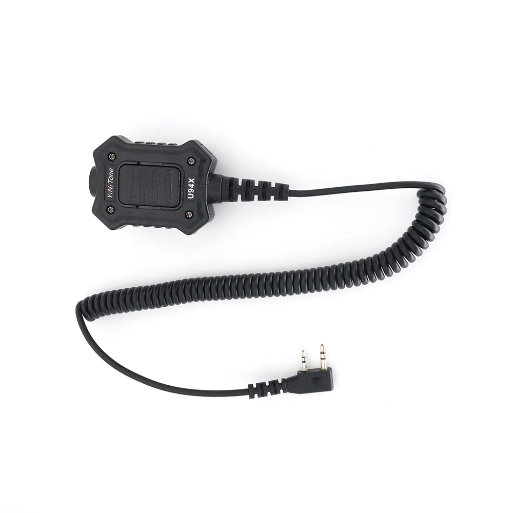 Handheld radio walkie talkie U94X PTT Headset Adapter for Kenwood HYT TYT Baofeng UV 82 UV5R UV6R BF888S