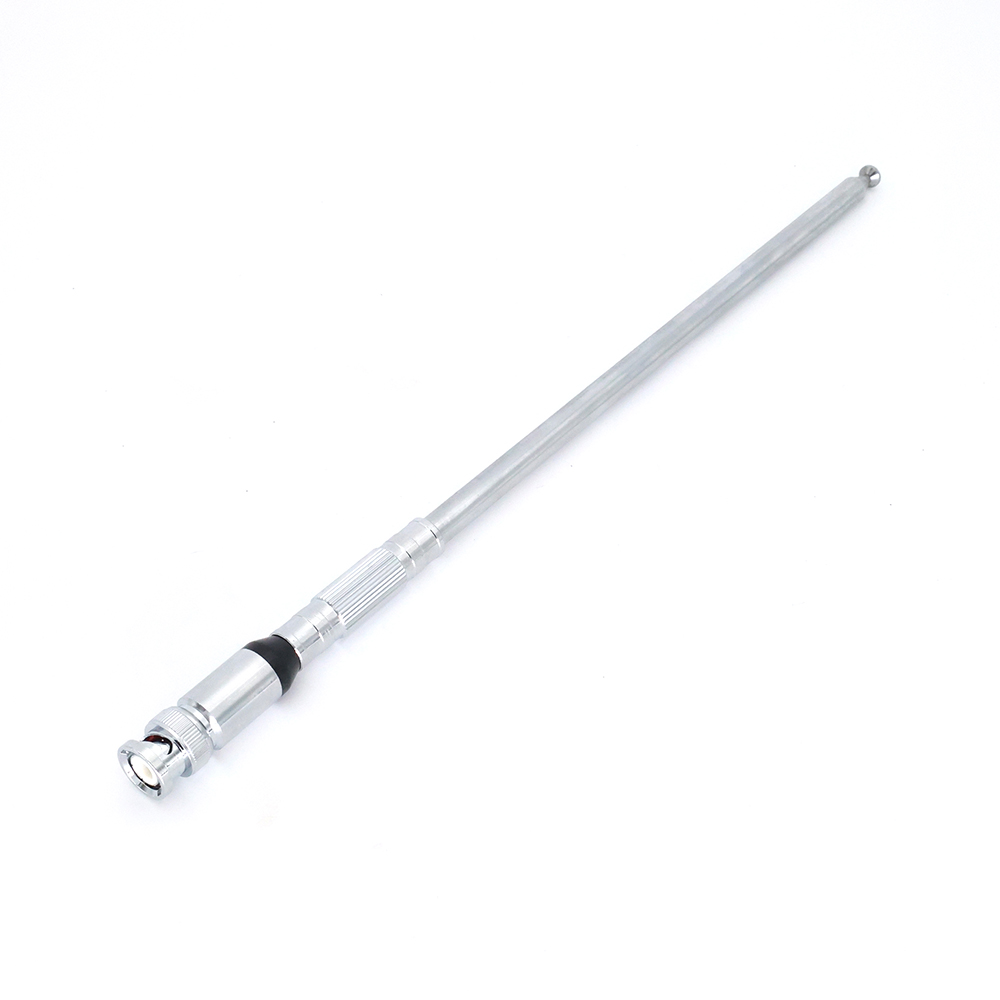 Scalable 27MHz Whip Telescopic Antenna BNC Multiple Uses for Two Way Radio Receiver Aviation