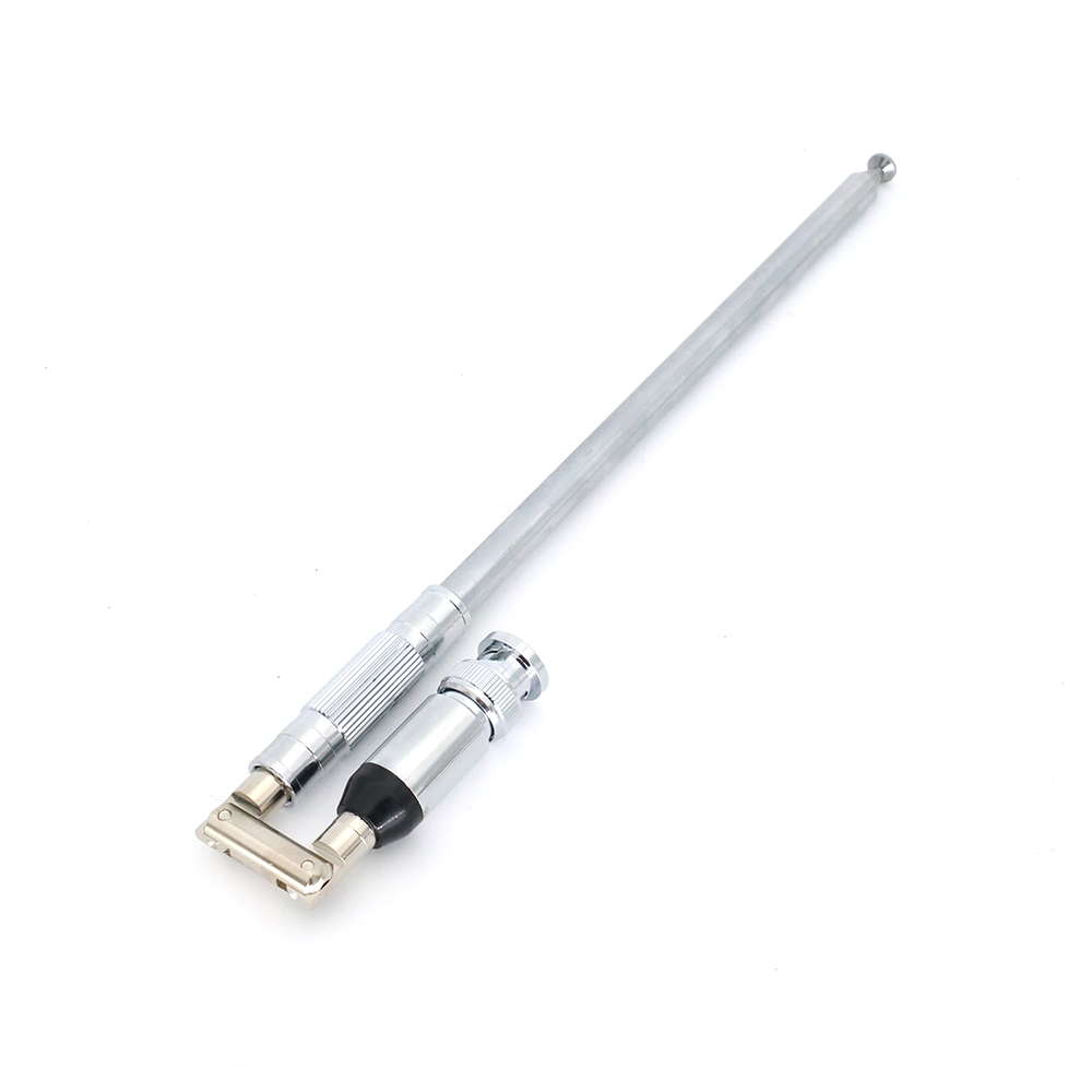 Scalable 27MHz Whip Telescopic Antenna BNC Multiple Uses for Two Way Radio Receiver Aviation