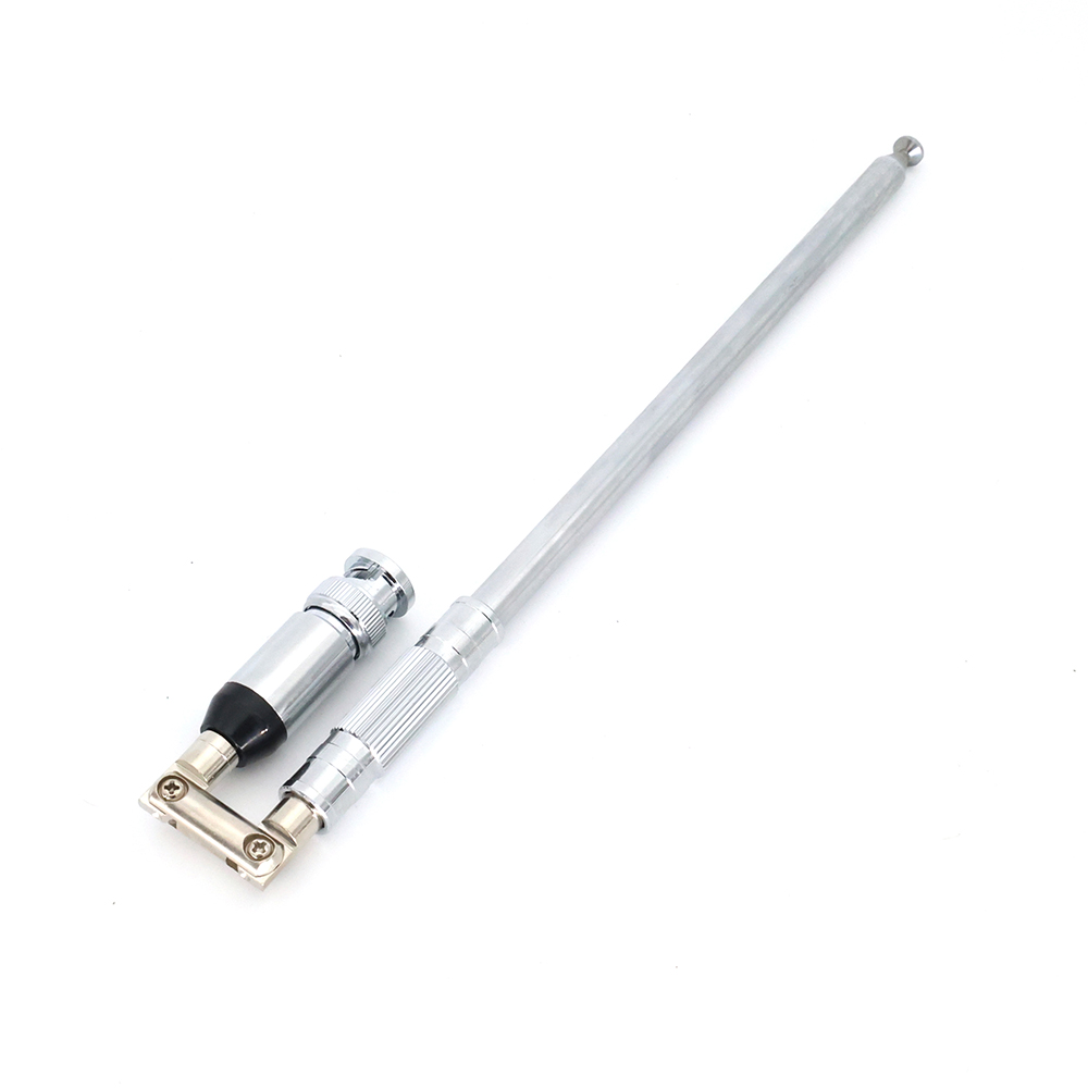 Scalable 27MHz Whip Telescopic Antenna BNC Multiple Uses for Two Way Radio Receiver Aviation