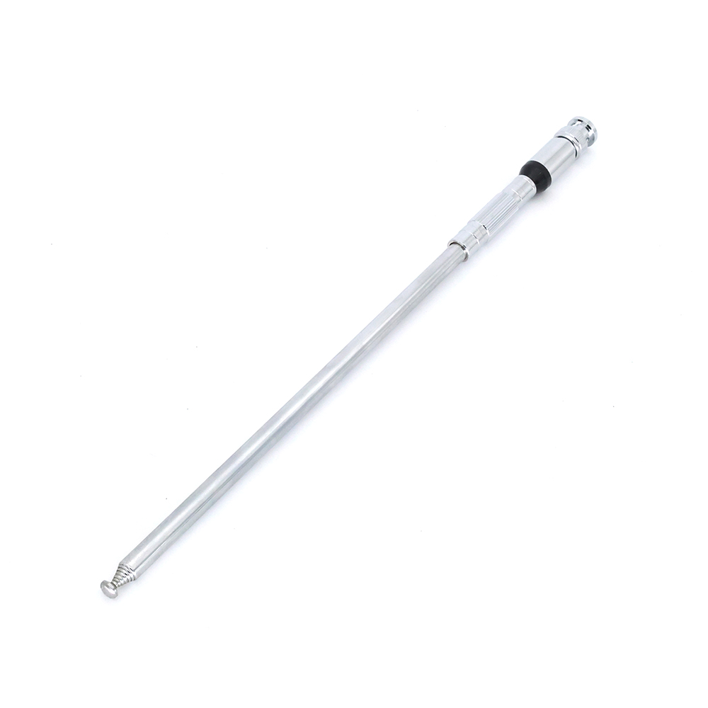 Scalable 27MHz Whip Telescopic Antenna BNC Multiple Uses for Two Way Radio Receiver Aviation