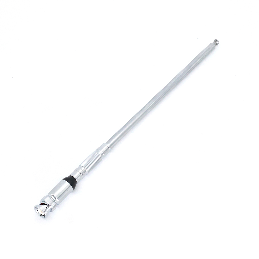 Scalable 27MHz Whip Telescopic Antenna BNC Multiple Uses for Two Way Radio Receiver Aviation