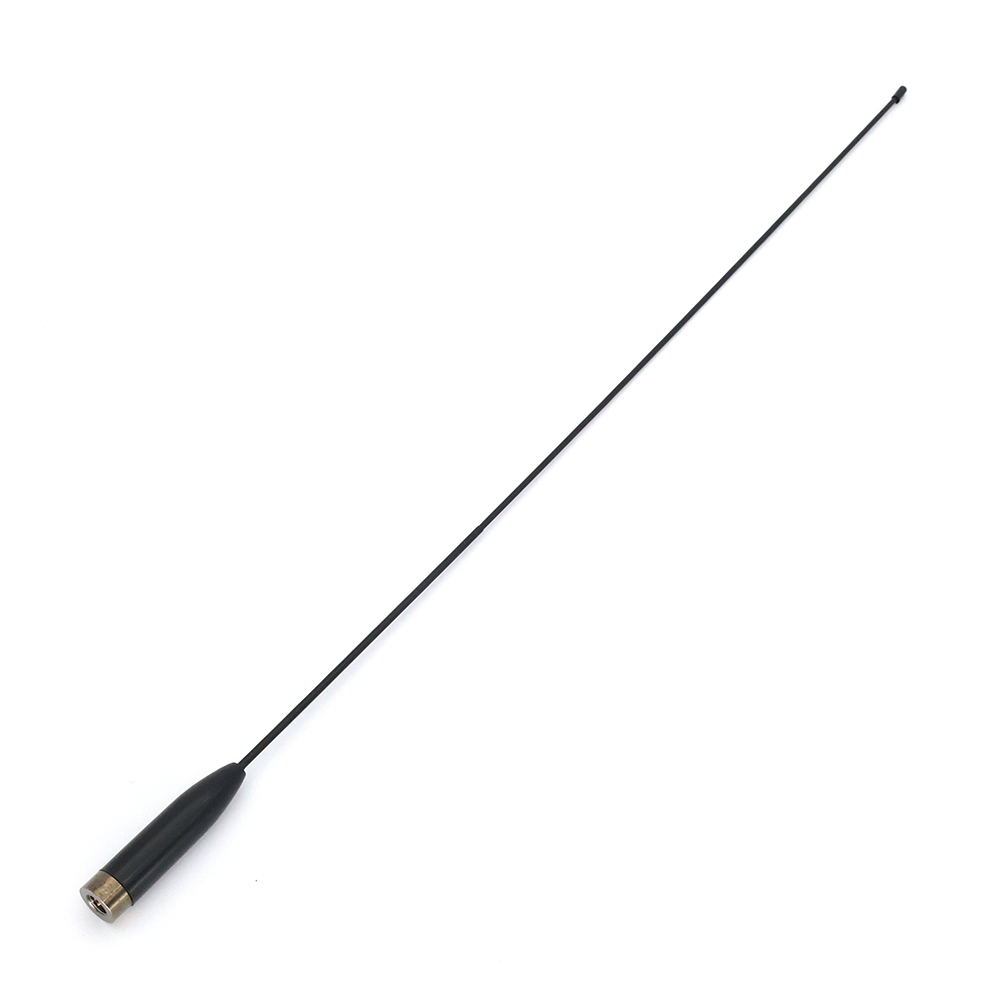 RH771S-2 SMA-Male VHF/UHF Dual Band 2.15dB/3.4dB High Gain Titanium Alloy Whip Portable Ham Radio Antenna