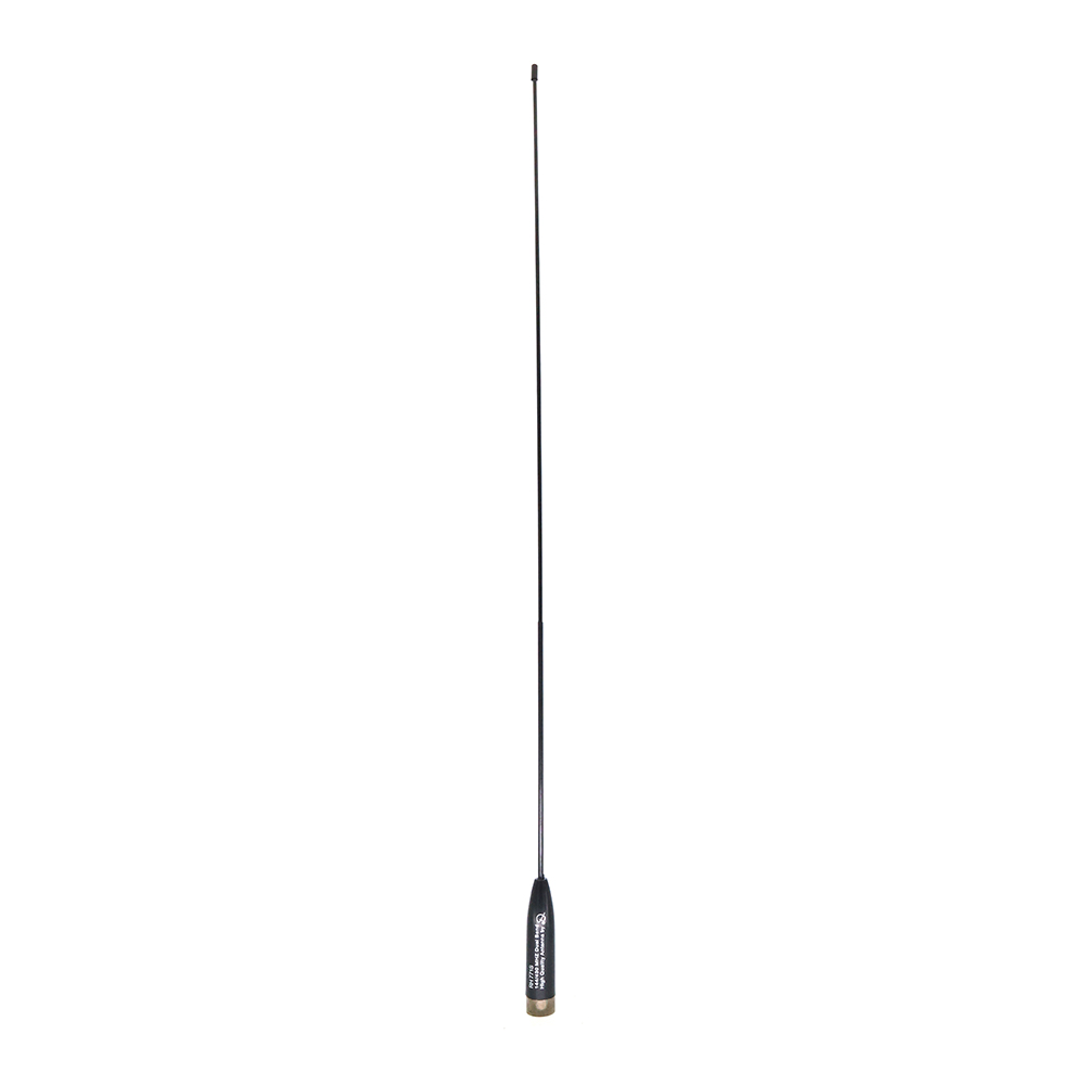 RH771S-2 SMA-Male VHF/UHF Dual Band 2.15dB/3.4dB High Gain Titanium Alloy Whip Portable Ham Radio Antenna