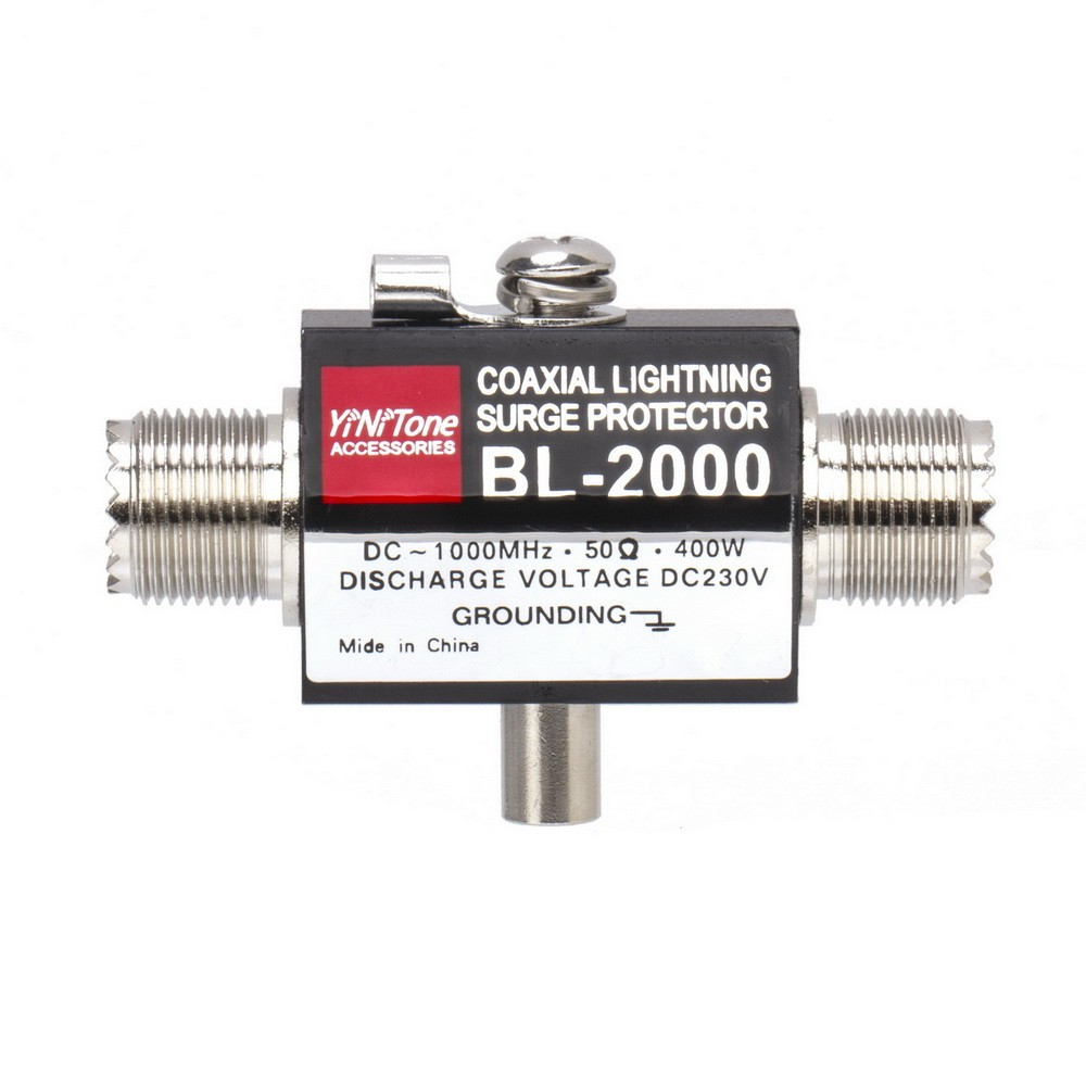 PL259 Female TO PL259 Female 400W 50 Ohm Coaxial Surge Protector/Lightning Arrester BL-2000 DC-1000MHz