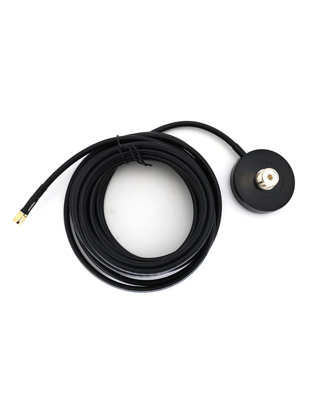 SMA-Male Connector Outdoor Antenna 5.5CM Strong Magnetic Base Large Sucker 5Meter Long Range RG58 Extension Cable