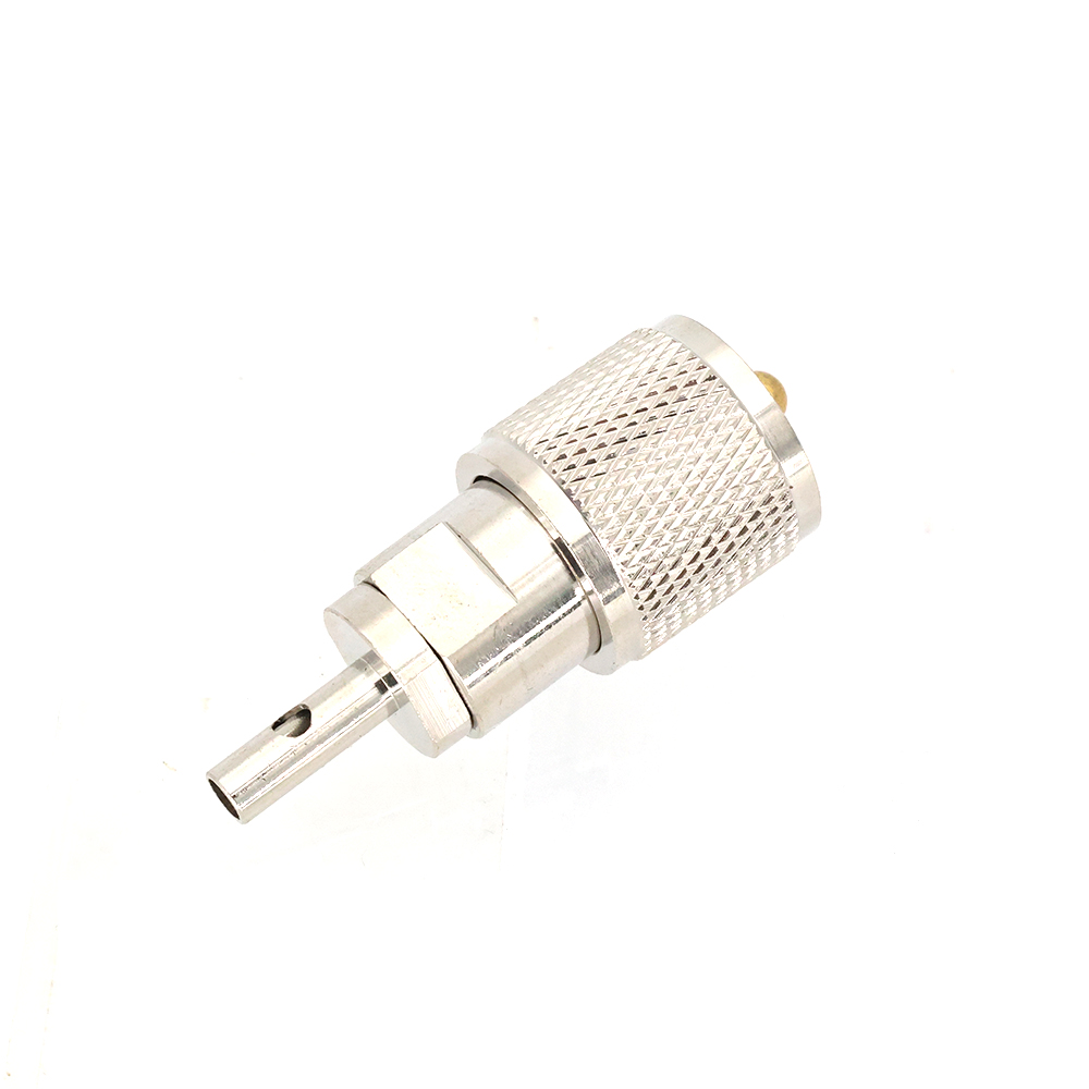 UHF Connector UHF Male plug Crimp For RG316 RG174 RG179 LMR100 Cable Brass Straight Coax RF Adapters