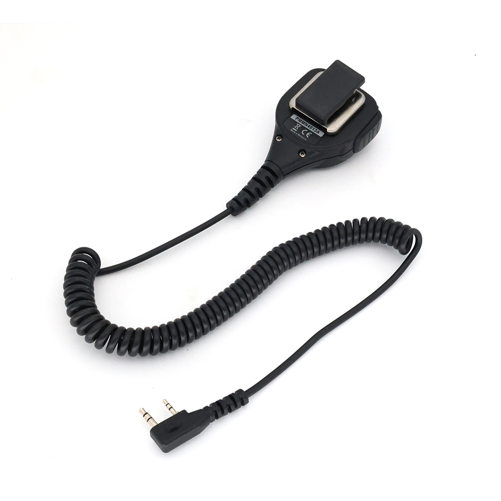 PMMN4013A 2 Pin K plug Handheld Speaker Mic For Baofeng UV-5R BF-888S Radio Walkie Talkie Shoulder Parts Accessories