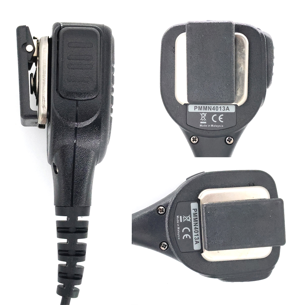 PMMN4013A Handheld Speaker MIC Replacement Belt Clip For Motorola  4021 4022 4013 4051 4025 Two Way Radio