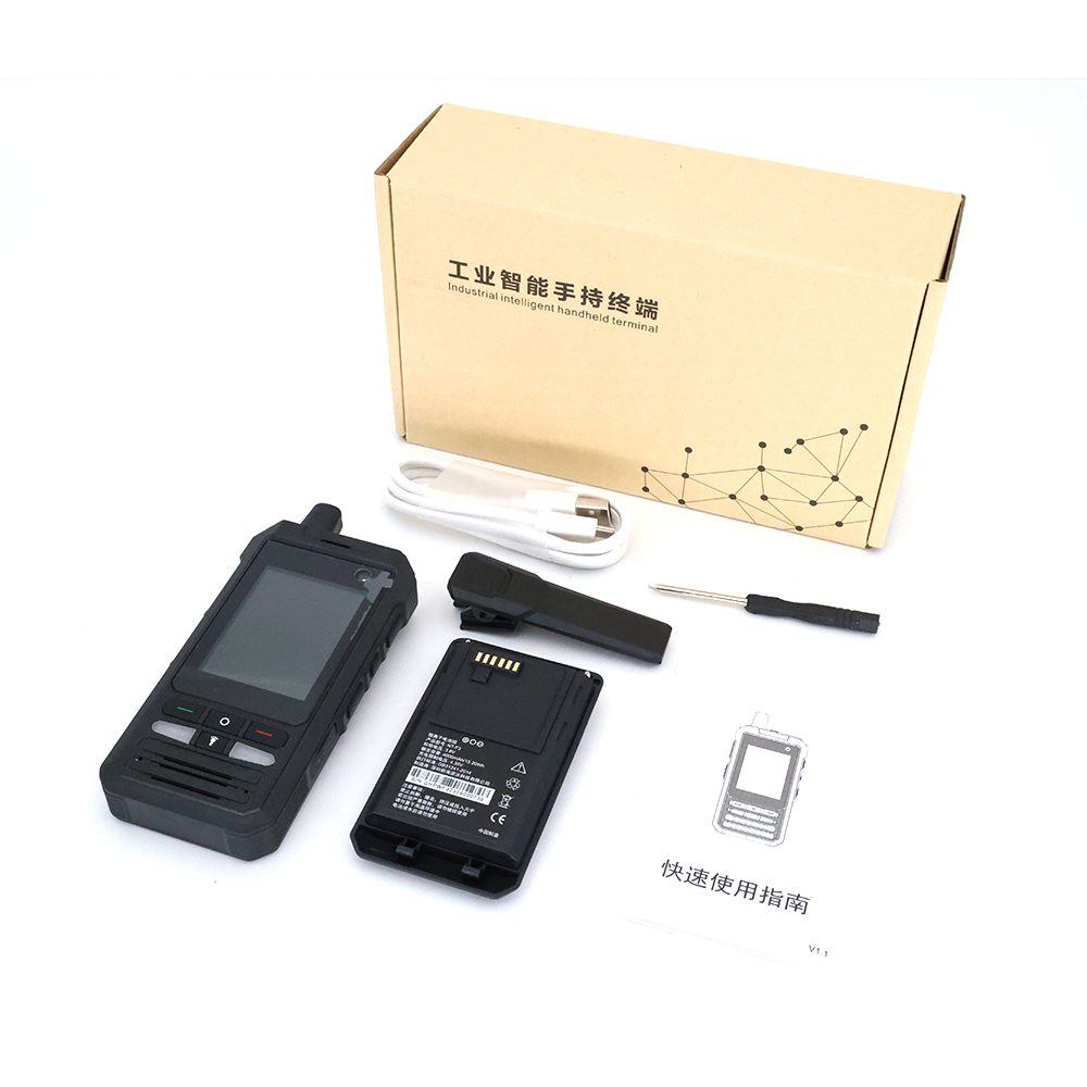 F3 zello PTT POC Walkie Talkie 4G LTE Phone GPS GLONASS 5MP 2.4INCH IP68 Waterproof WiFi Bluetooth M6 Port