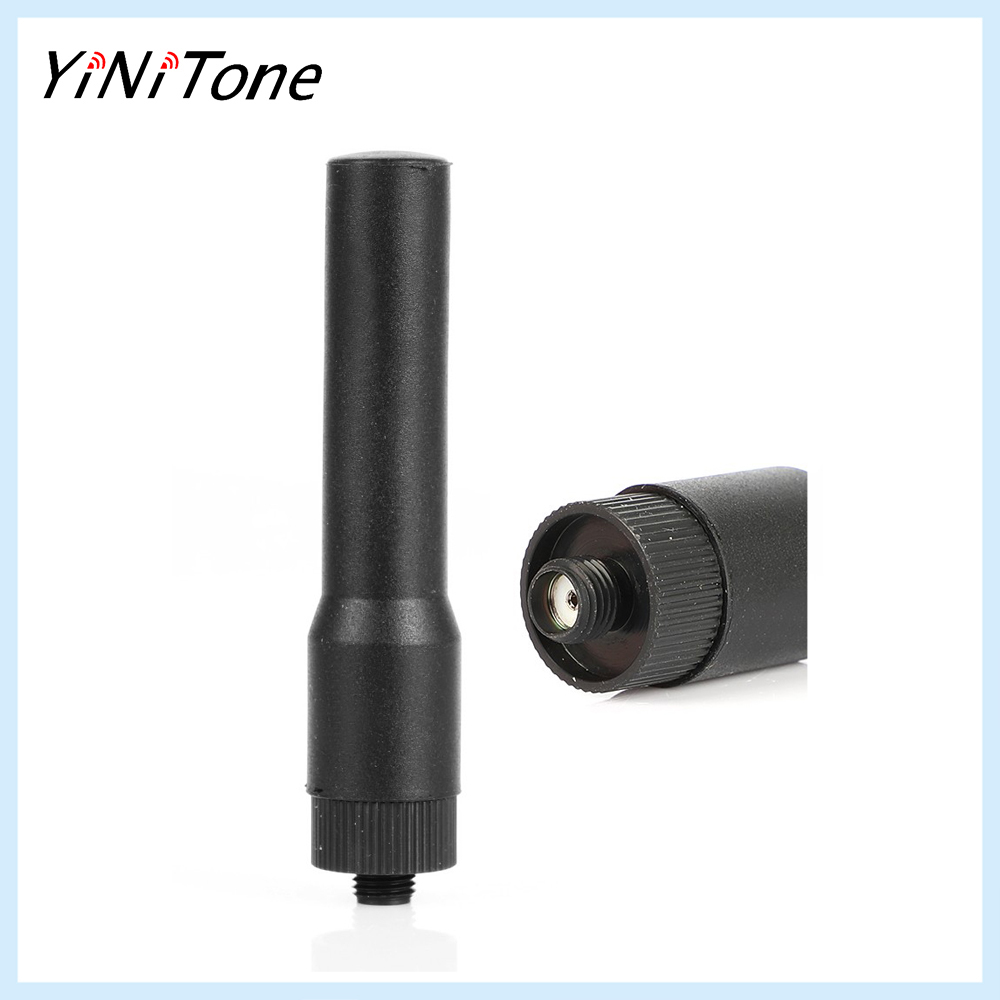 SF20 Black SMA-Female Mini Antenna 144/430 MHz Soft For BAOFENG BF-666S/777S/888S Two Way Radio