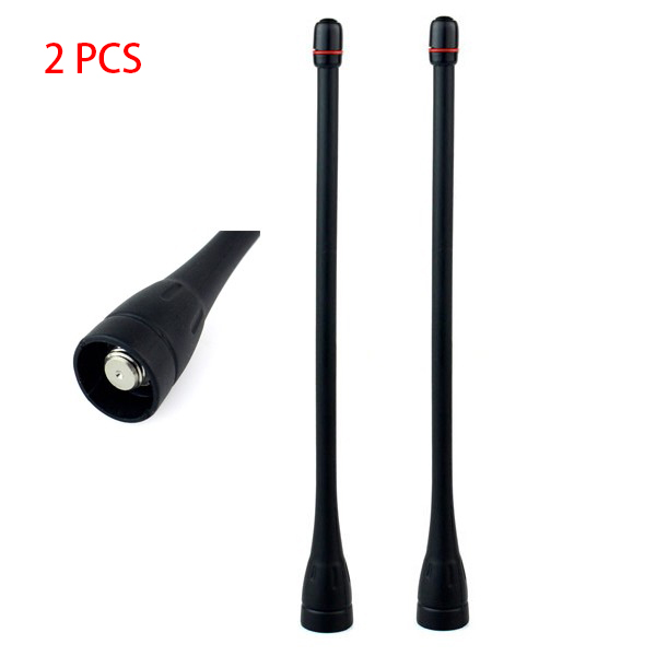 Ham Radio Handheld Antenna UHF 400-470MHz For Walkie Talkie ICOM F21 F43 F80 F4001 F4161