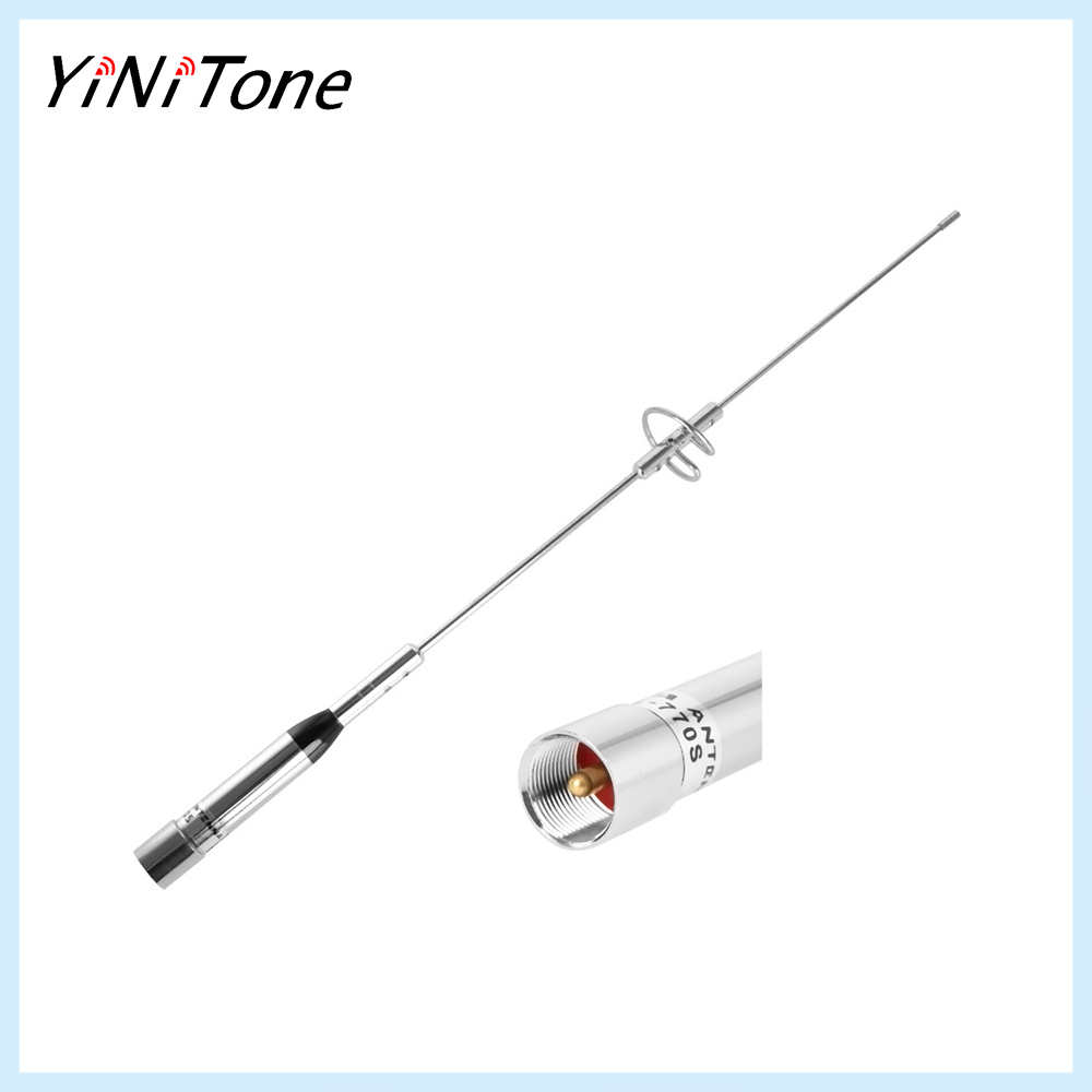 NL-770S 144/430MHz Dual Band Mobile Car Radio 2.15/3.0dBi 150W High Gain PL-259 Antenna For Yaesu ICOM Kenwood