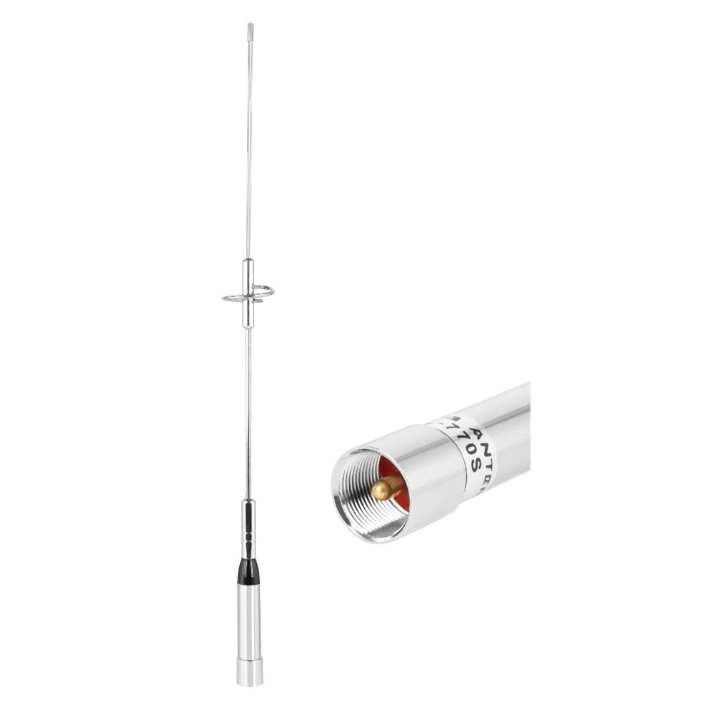 NL-770S 144/430MHz Dual Band Mobile Car Radio 2.15/3.0dBi 150W High Gain PL-259 Antenna For Yaesu ICOM Kenwood