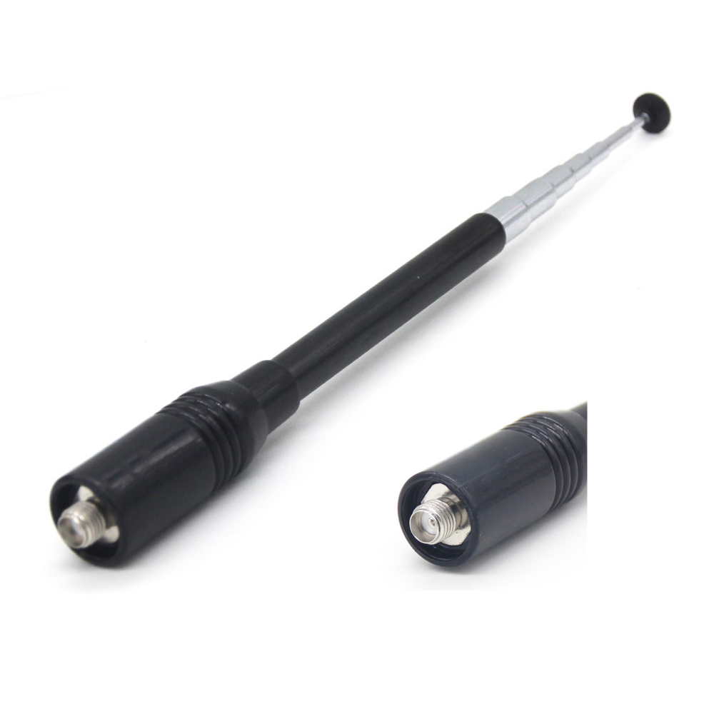 Original NA-773 Handheld Antenna 144/430 MHz 41CM Telescopic SMA Female For BAOFENG UV-5R/82/B5/B6 888S Two Way Radio