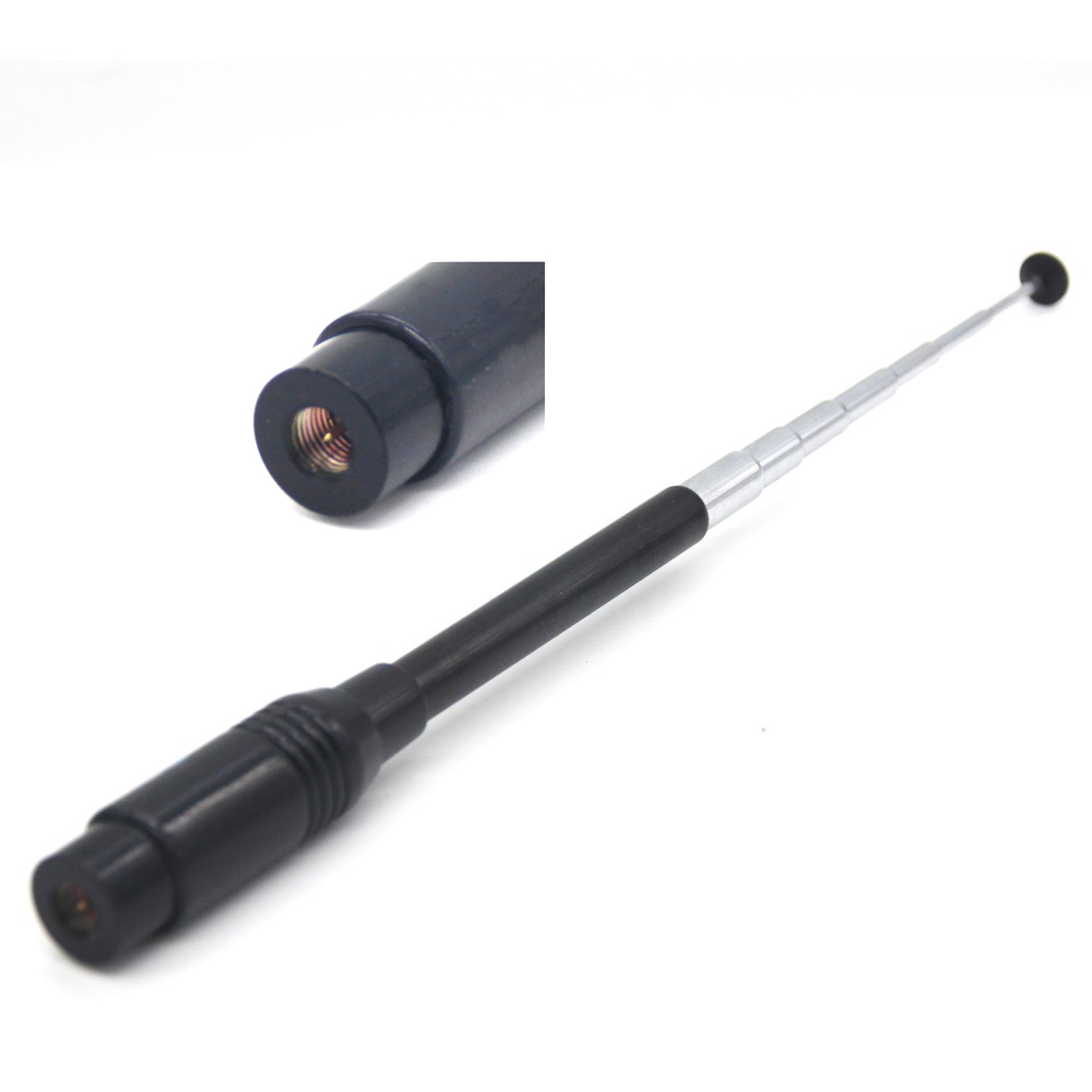 NA-773 Handheld Telescopic Antenna SMA-Male 144/430MHz Dual Band For YAESU Two Way Radio VX-3R VX-5R VX-6R VX7R