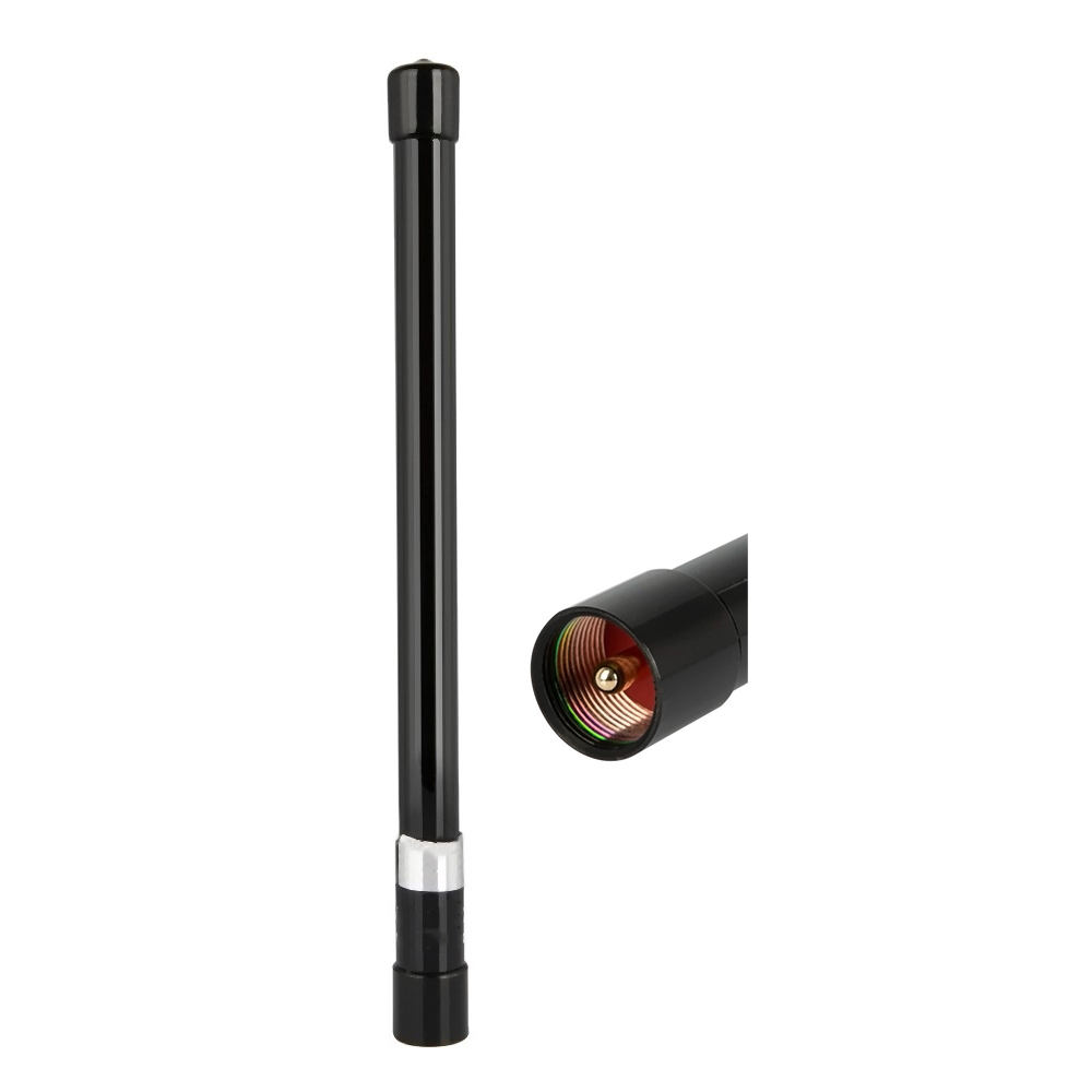 NL-350 Black PL259 Car Radio UHF 400-500MHZ Antenna Fiber Glass Aerial High Gain