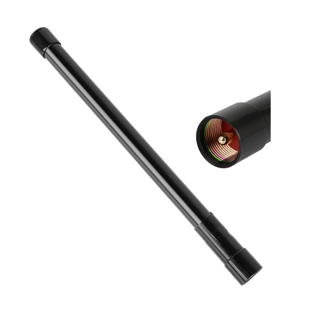 NL-350 Black PL259 Car Radio UHF 400-500MHZ Antenna Fiber Glass Aerial High Gain