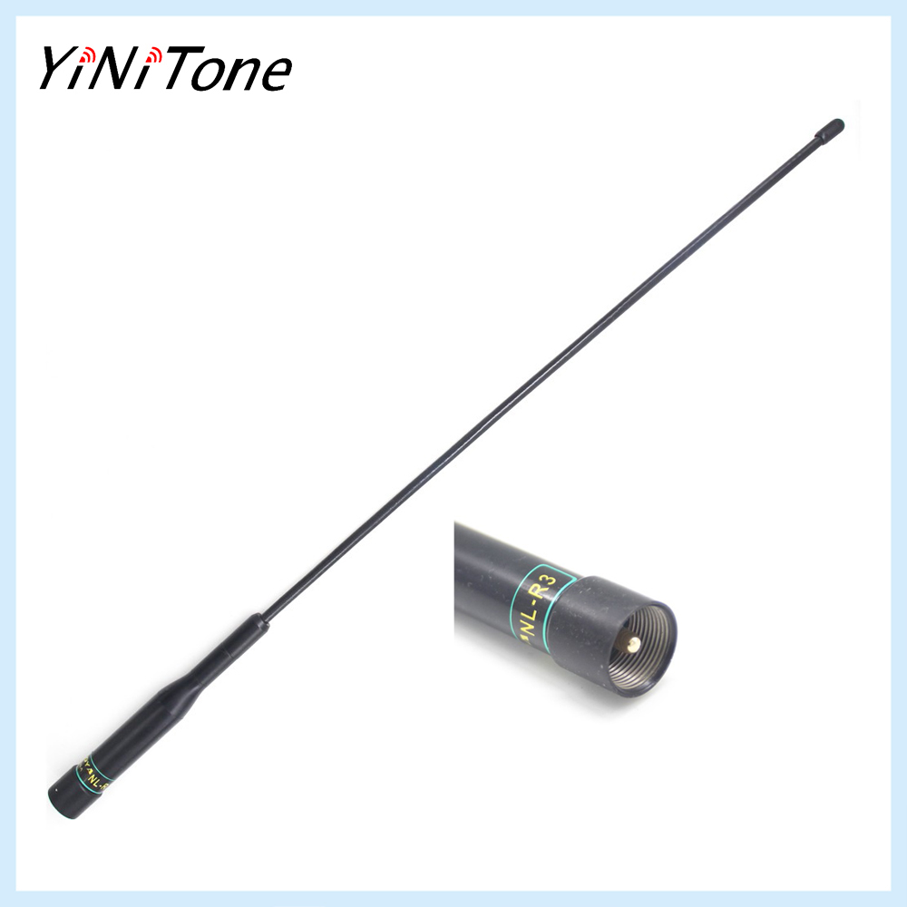 NL-R3 Flexible Whip VHF/UHF Dual Band Antenna for QYT KT-8900D/7900D Mobile Car Radio